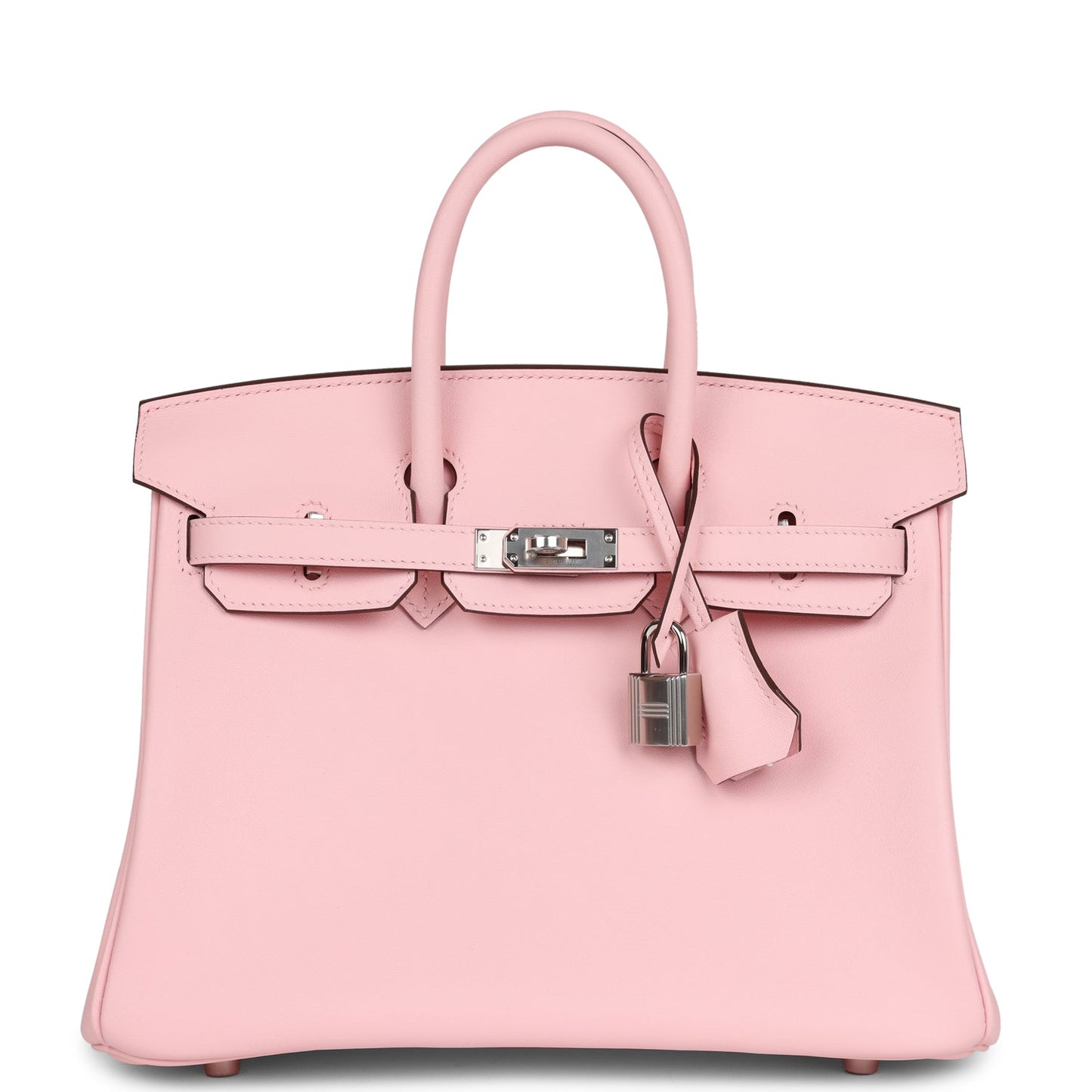 Hermes Birkin 25 Rose Sakura Swift Palladium Hardware