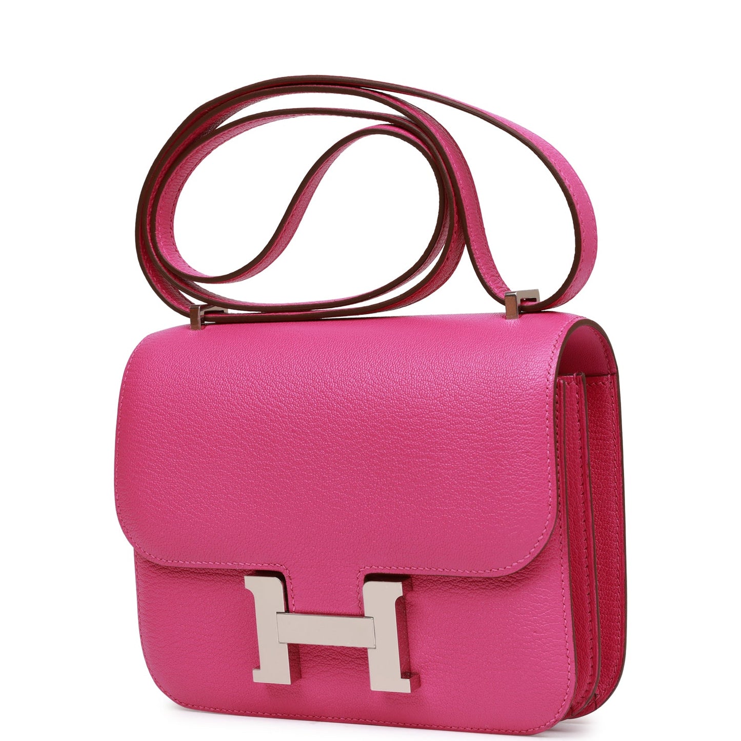 Hermes Constance 18 Magnolia Chevre Palladium Hardware