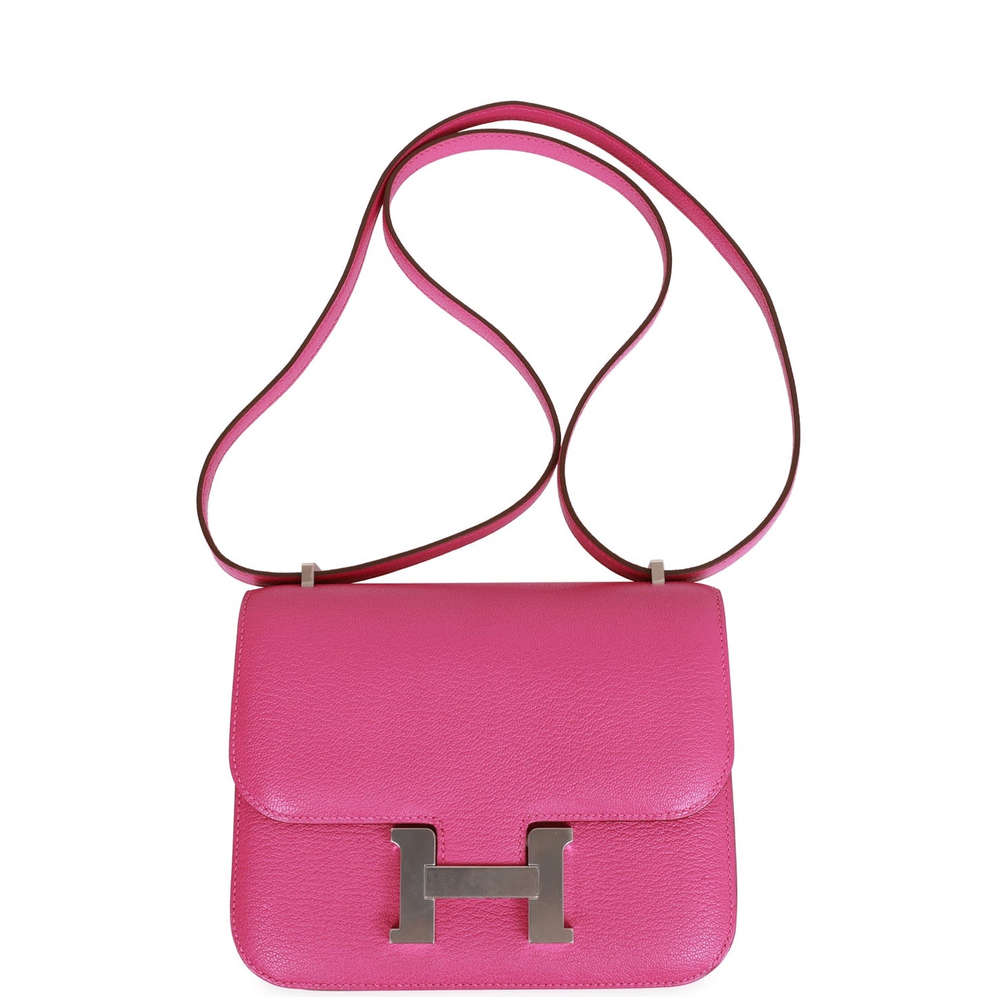 Hermes Constance 18 Magnolia Chevre Palladium Hardware