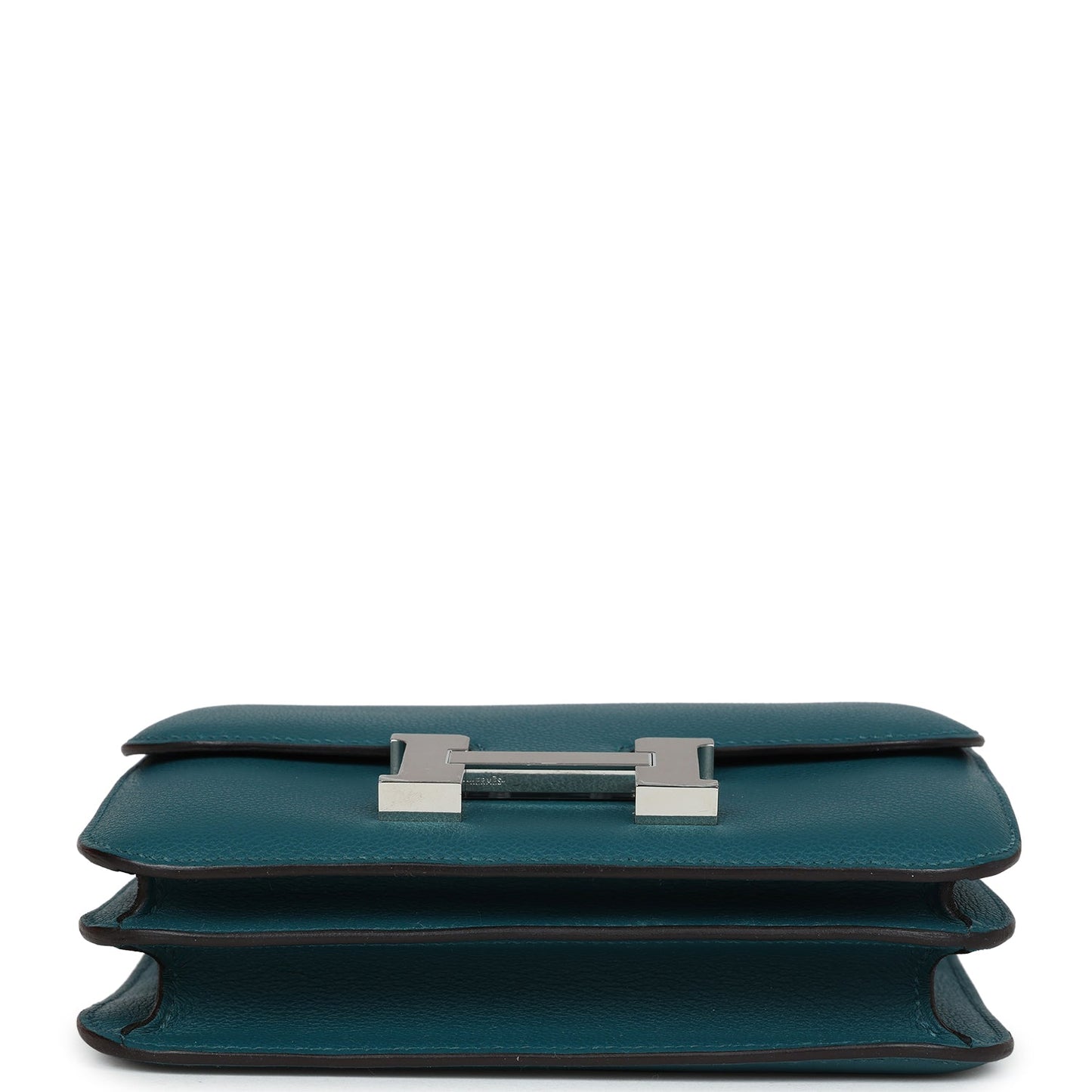 Hermes Constance 18 Vert Bosphore Evercolor Palladium Hardware