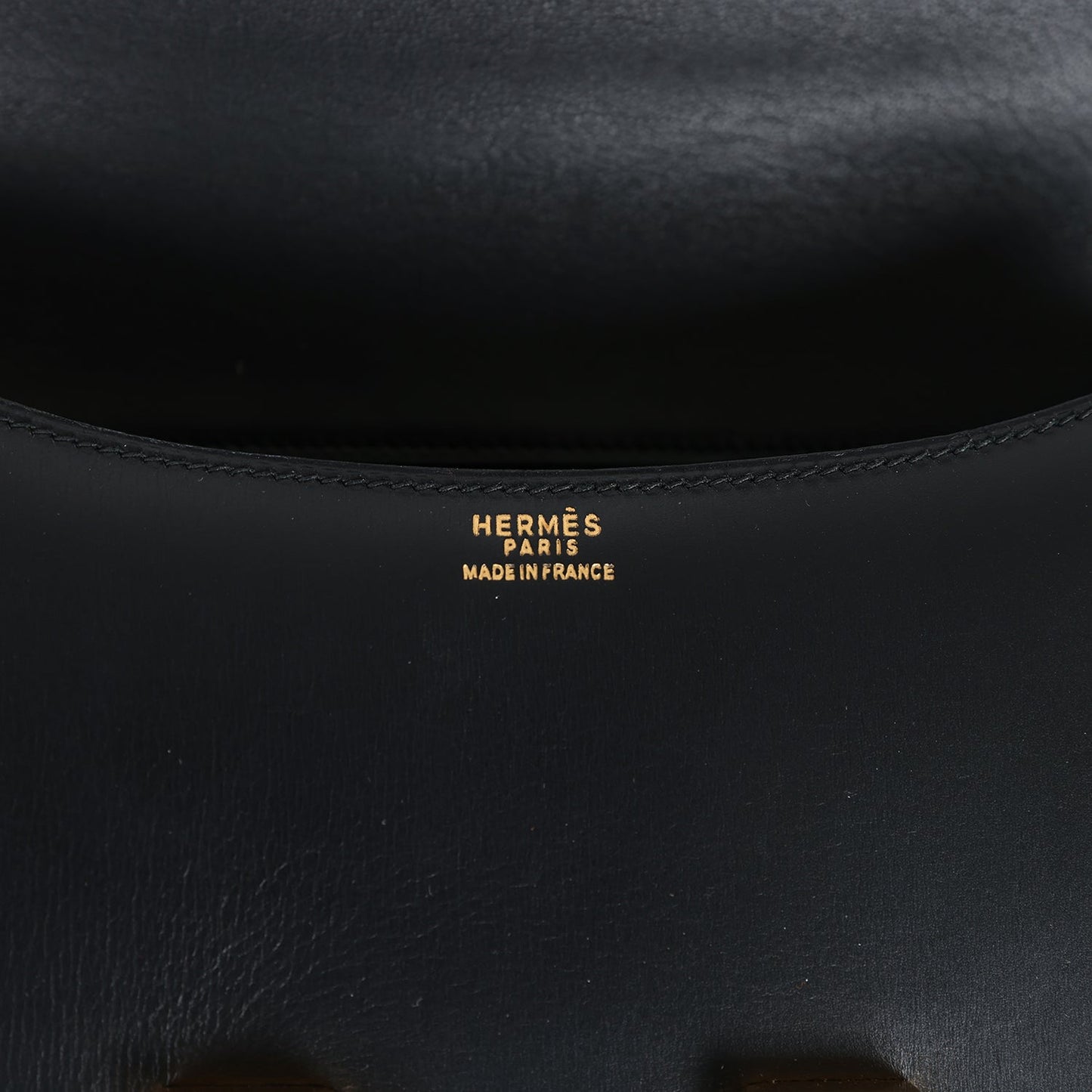 Hermes Constance 23 Black Evercalf Gold Hardware