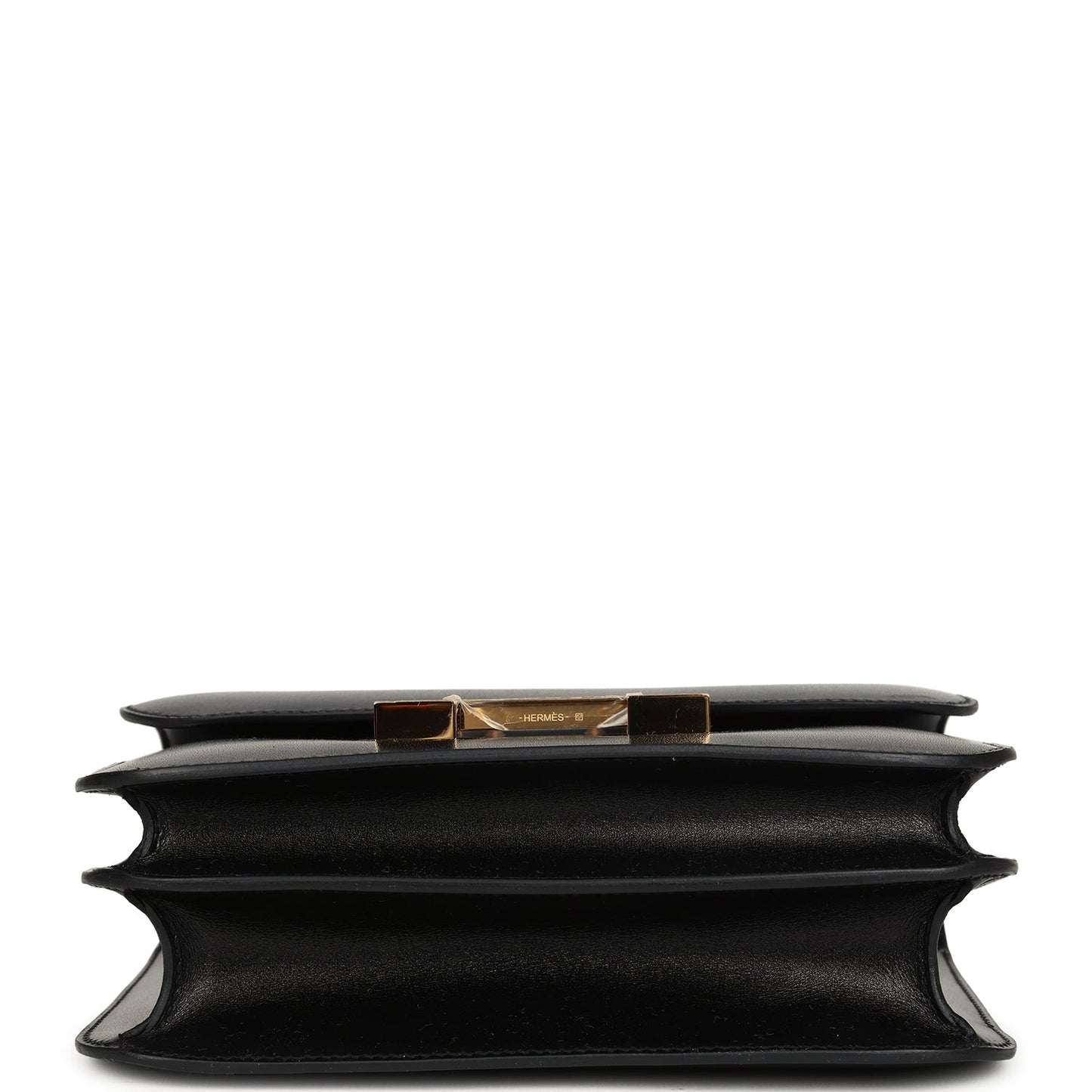 Hermes Constance 18 Black Box Gold Hardware