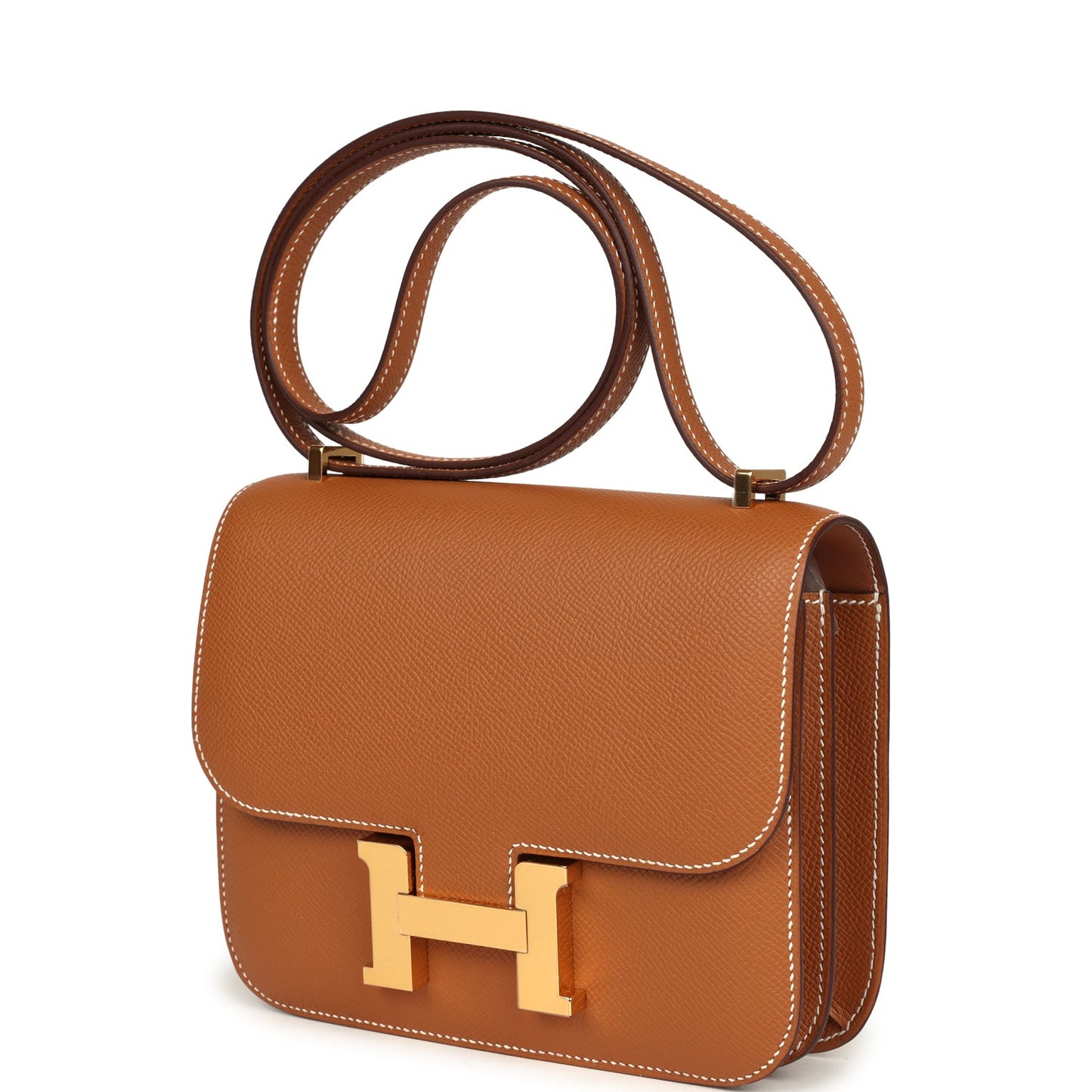 Hermes Constance 18 Gold Epsom Gold Hardware