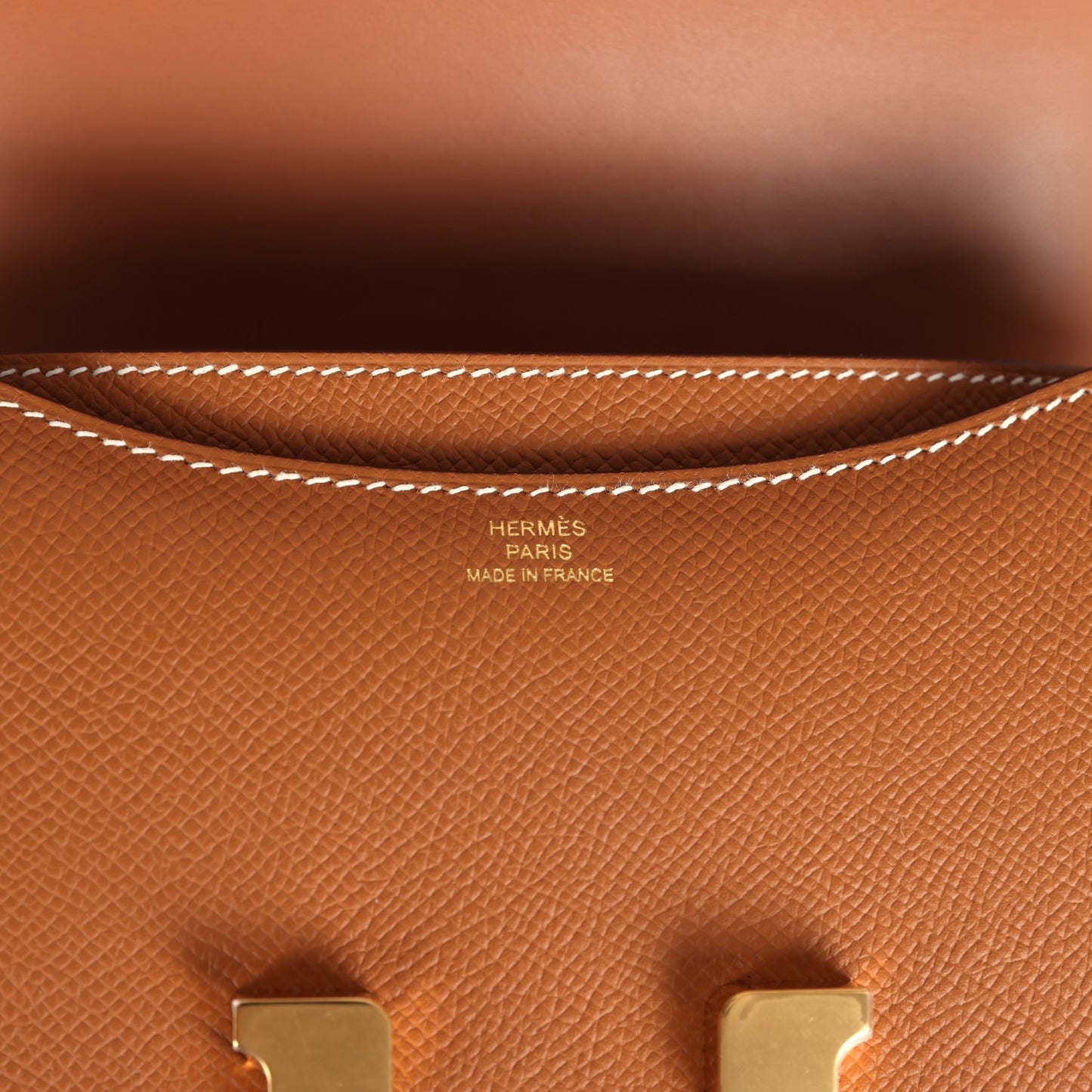 Hermes Constance 18 Gold Epsom Gold Hardware