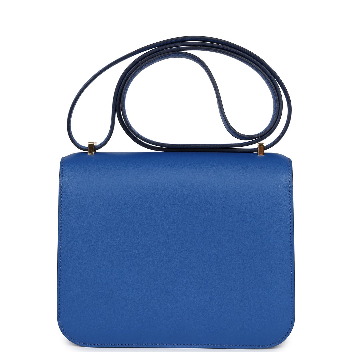 Hermes Constance 18 Bleu France Swift Gold Hardware