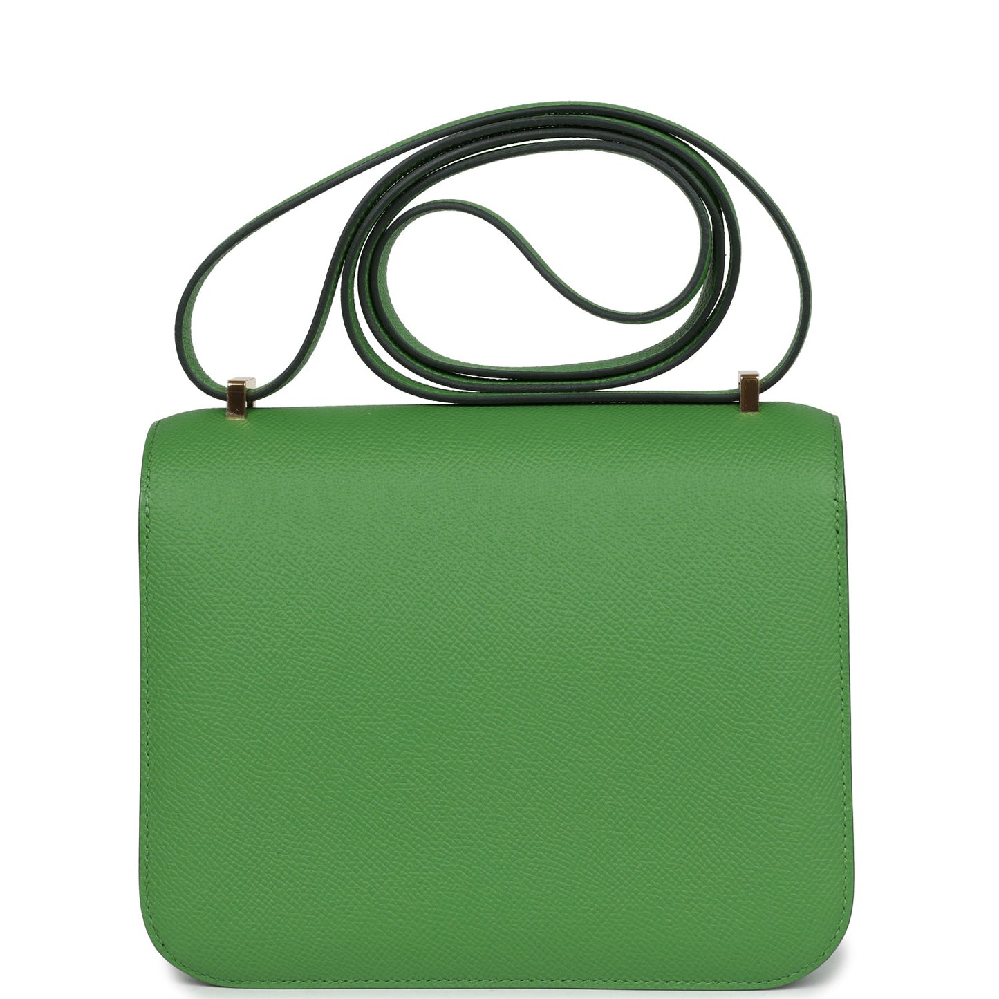 Hermes Constance 18 Vert Yucca Epsom Gold Hardware