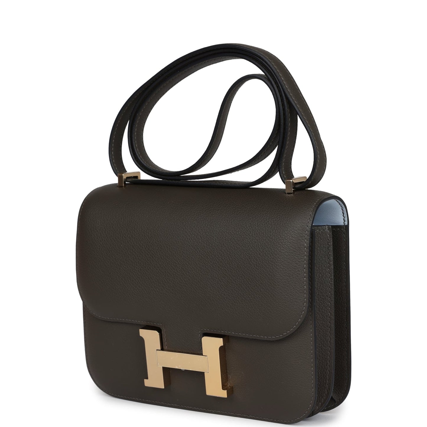 Hermes Constance 18 Vert Maquis Verso Evercolor Permabrass Hardware