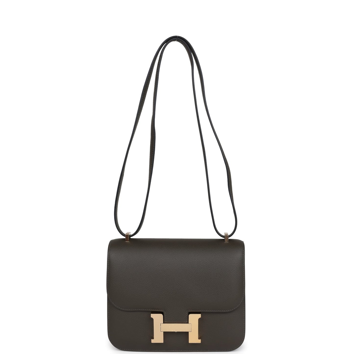 Hermes Constance 18 Vert Maquis Verso Evercolor Permabrass Hardware