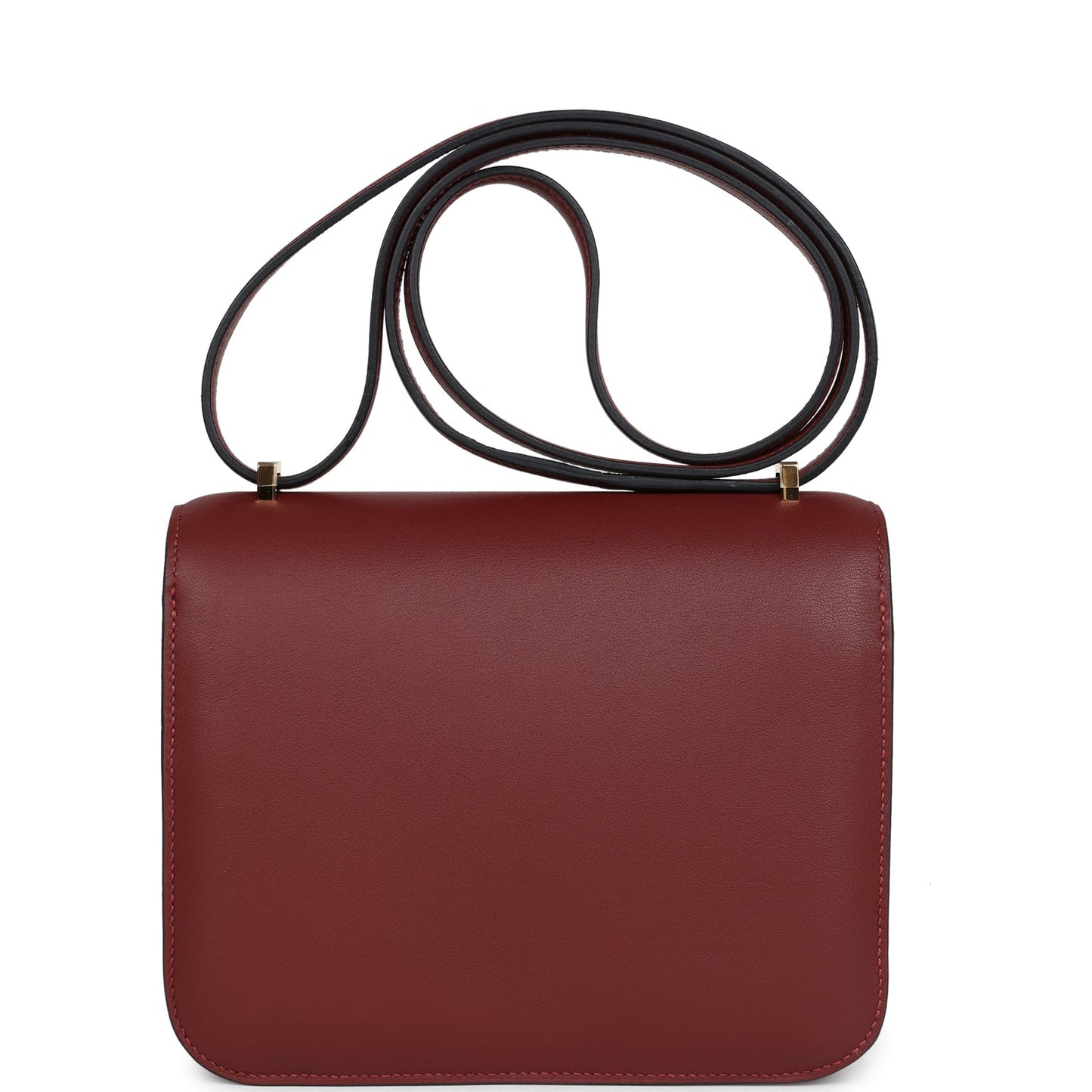 Hermes Constance 18 Rouge H Swift Gold Hardware