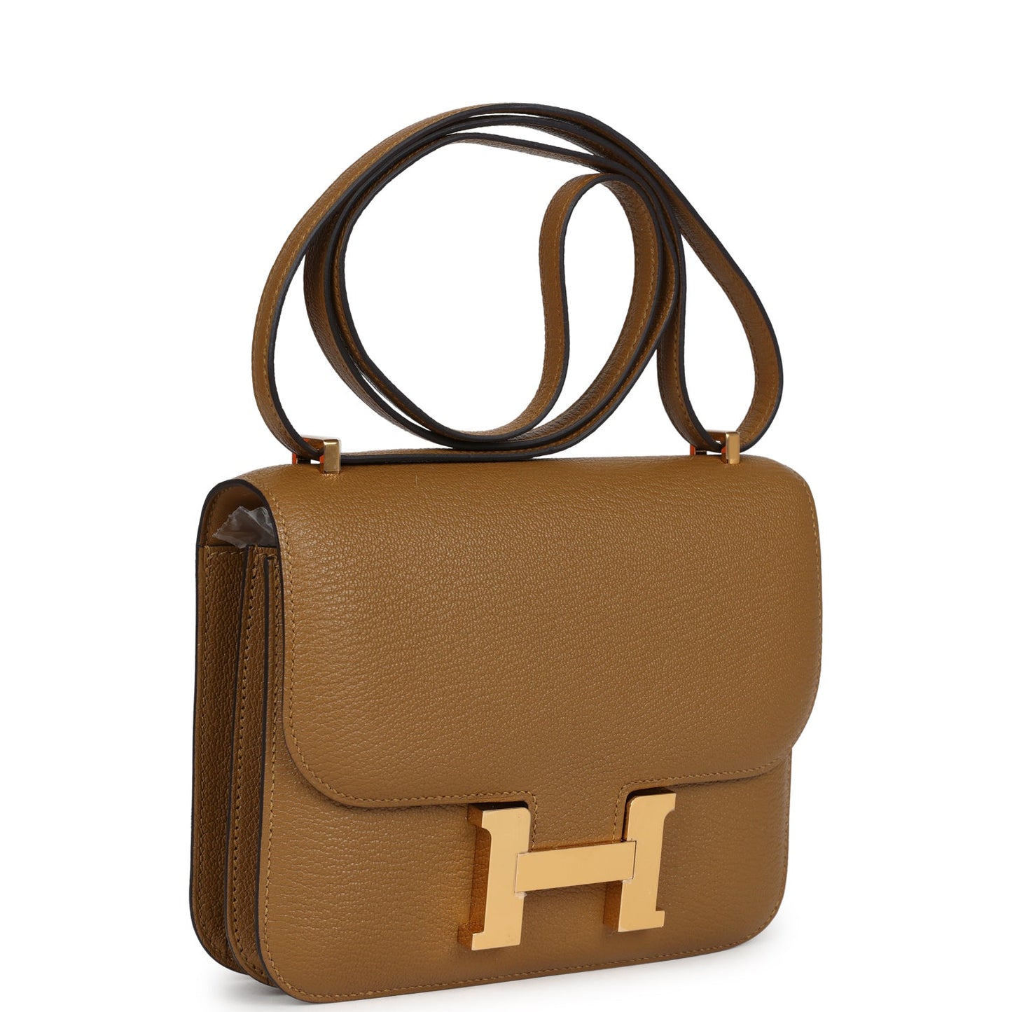 Hermes Constance 18 Kraft Chevre Gold Hardware