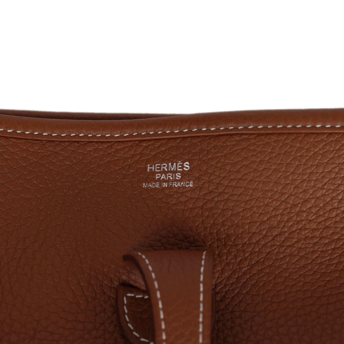 Hermes Evelyne III PM Gold Clemence Palladium Hardware