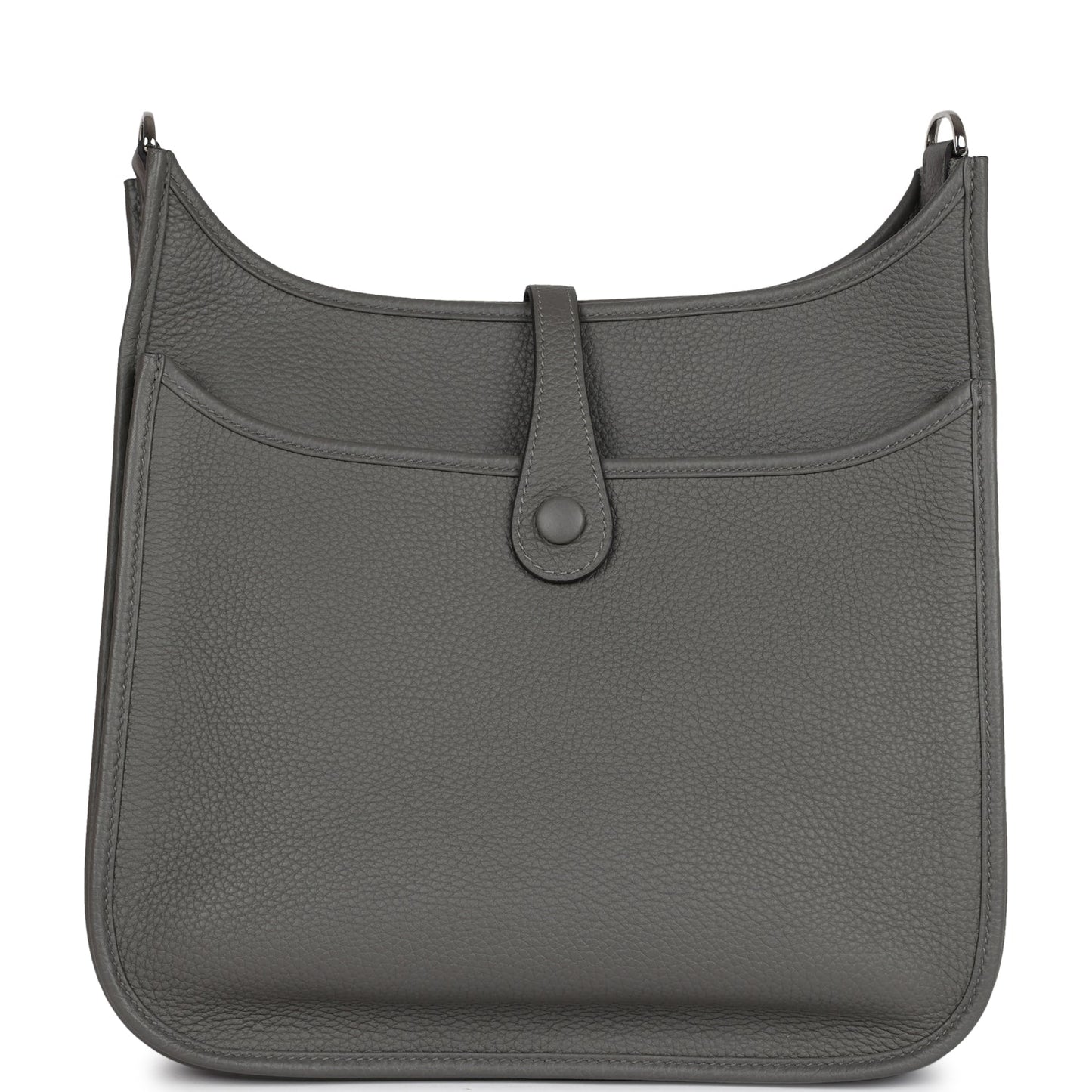 Hermes Evelyne III PM Gris Meyer Clemence Palladium Hardware