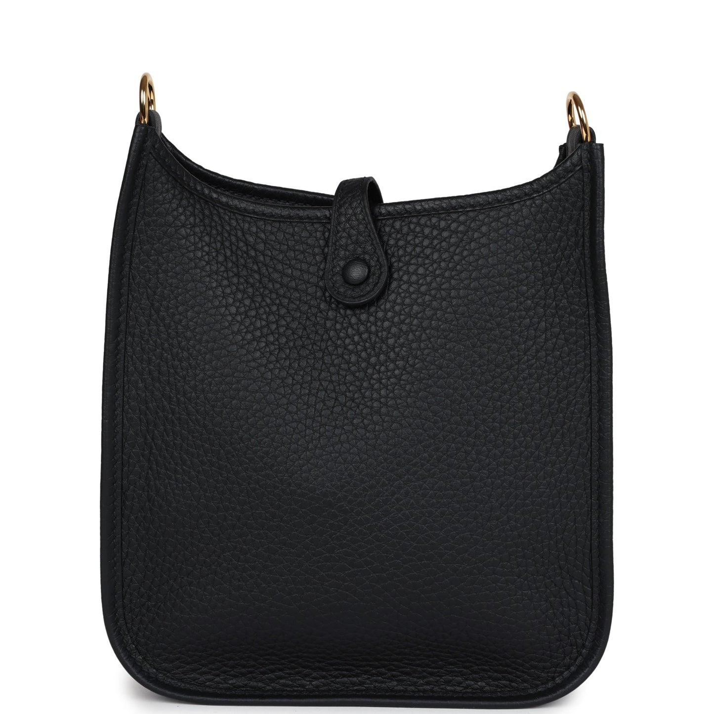 Hermes Evelyne TPM Black Clemence Gold Hardware