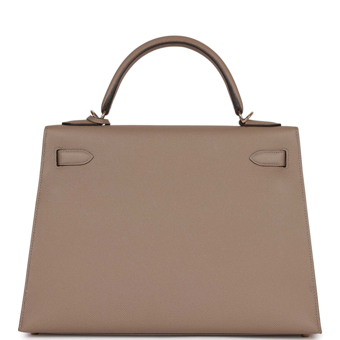 Hermes Kelly Sellier 32 Gris Asphalte Verso Epsom Permabrass Hardware