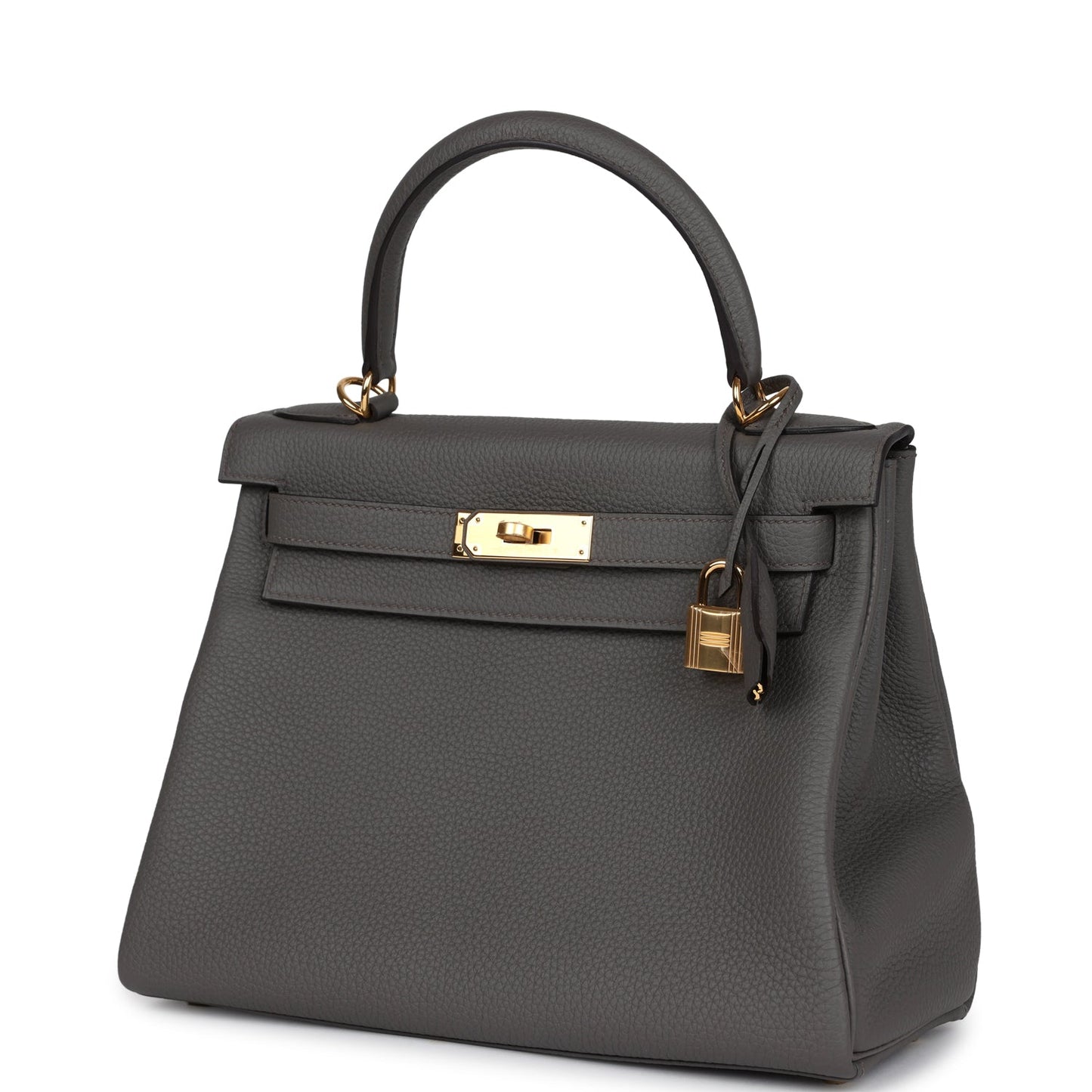 Hermes Kelly Retourne 28 Etain Togo Gold Hardware