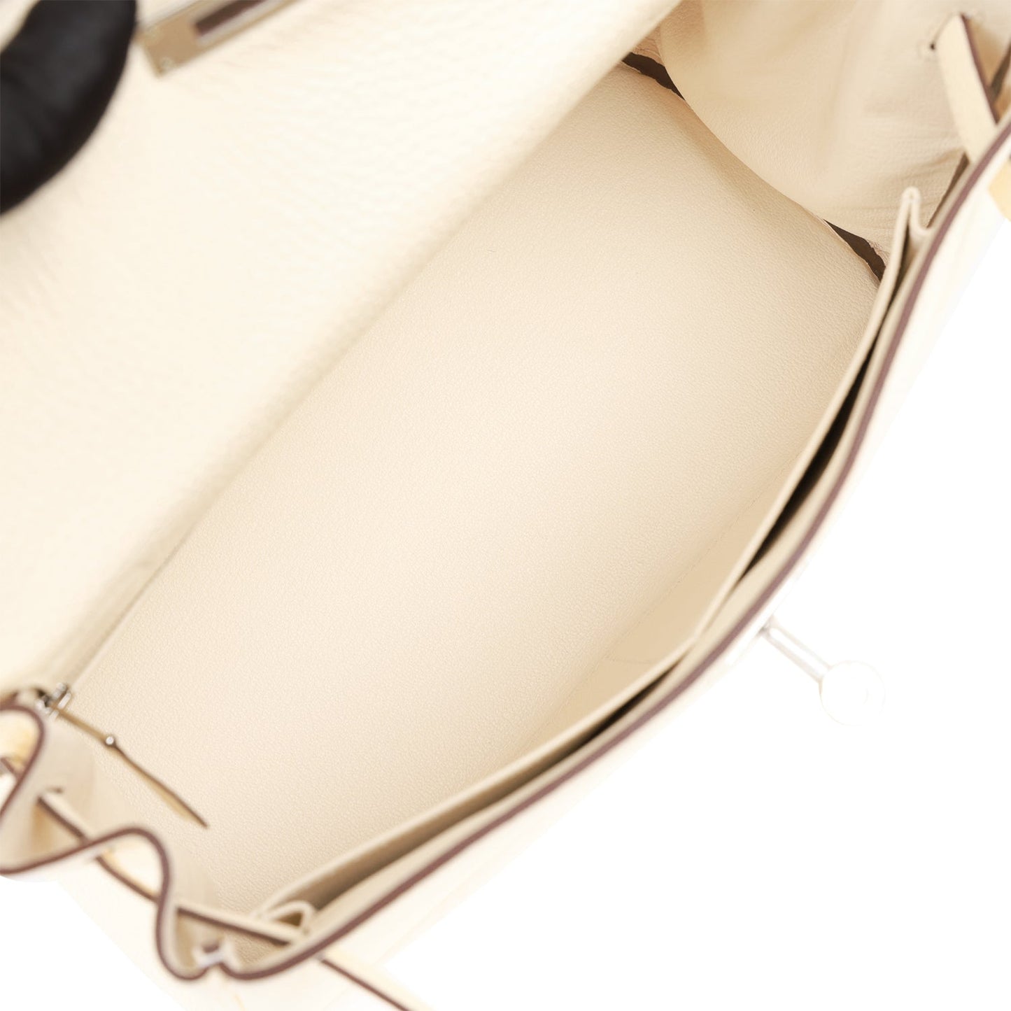 Hermes Kelly Retourne 28 Nata Clemence Palladium Hardware