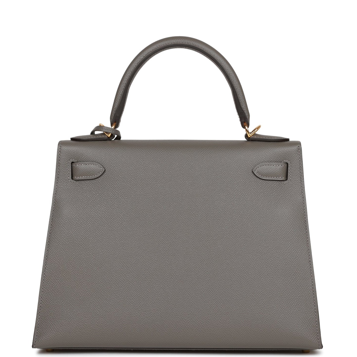 Hermes Kelly Sellier 28 Gris Meyer Epsom Gold Hardware