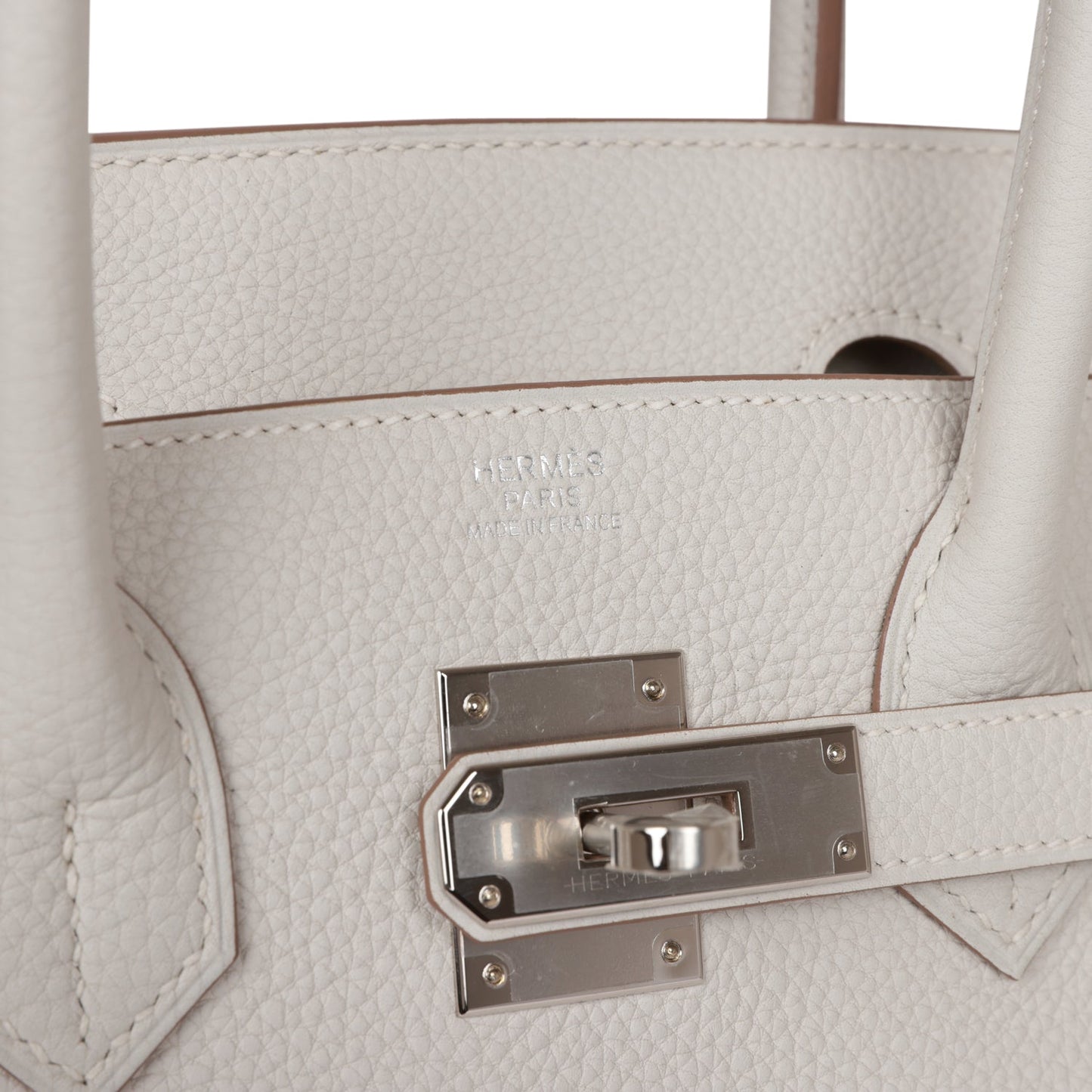 Hermes Birkin 30 Gris Pale Togo Palladium Hardware