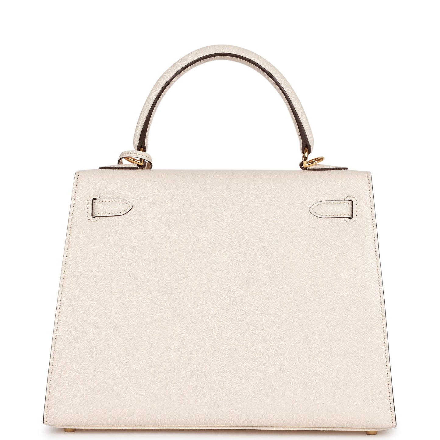 Hermes Kelly Sellier 25 Nata Verso Chevre Gold Hardware