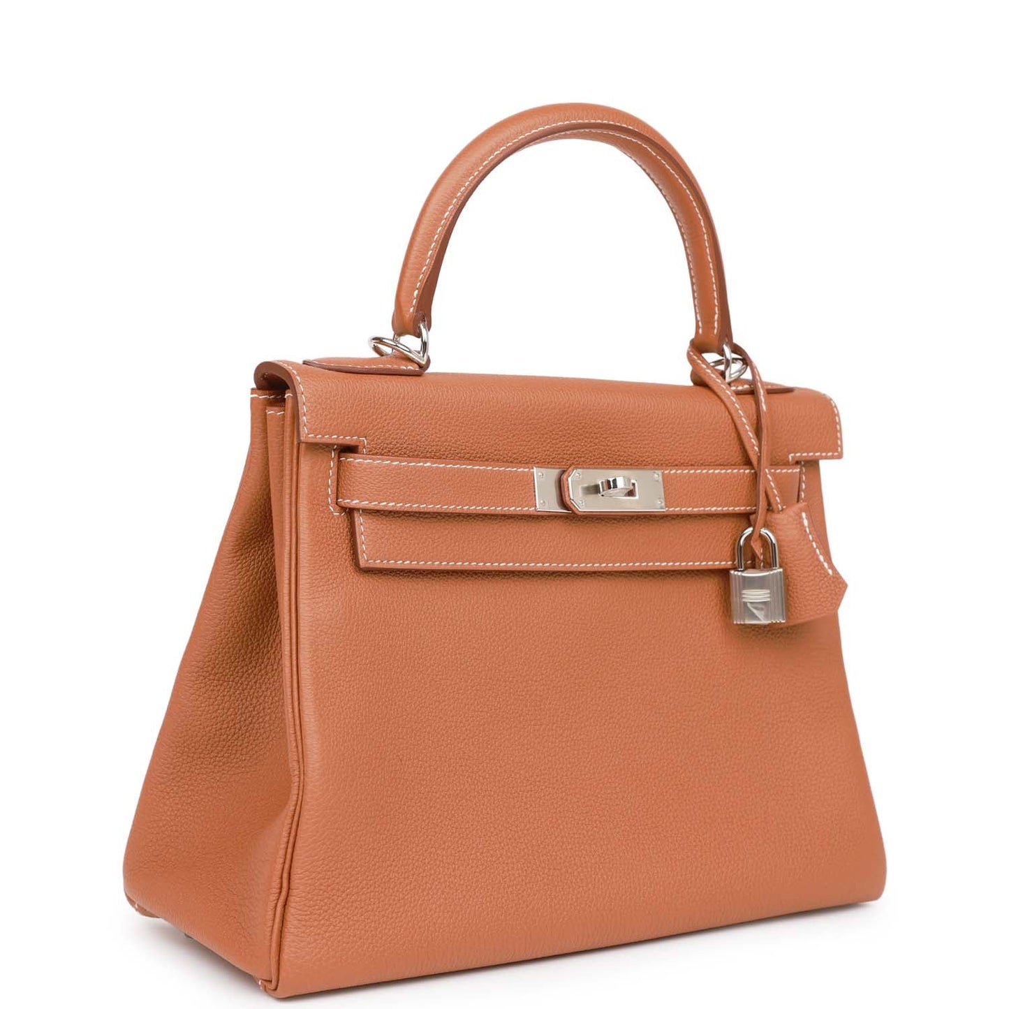 Hermes Kelly Retourne 28 Gold Togo Palladium Hardware