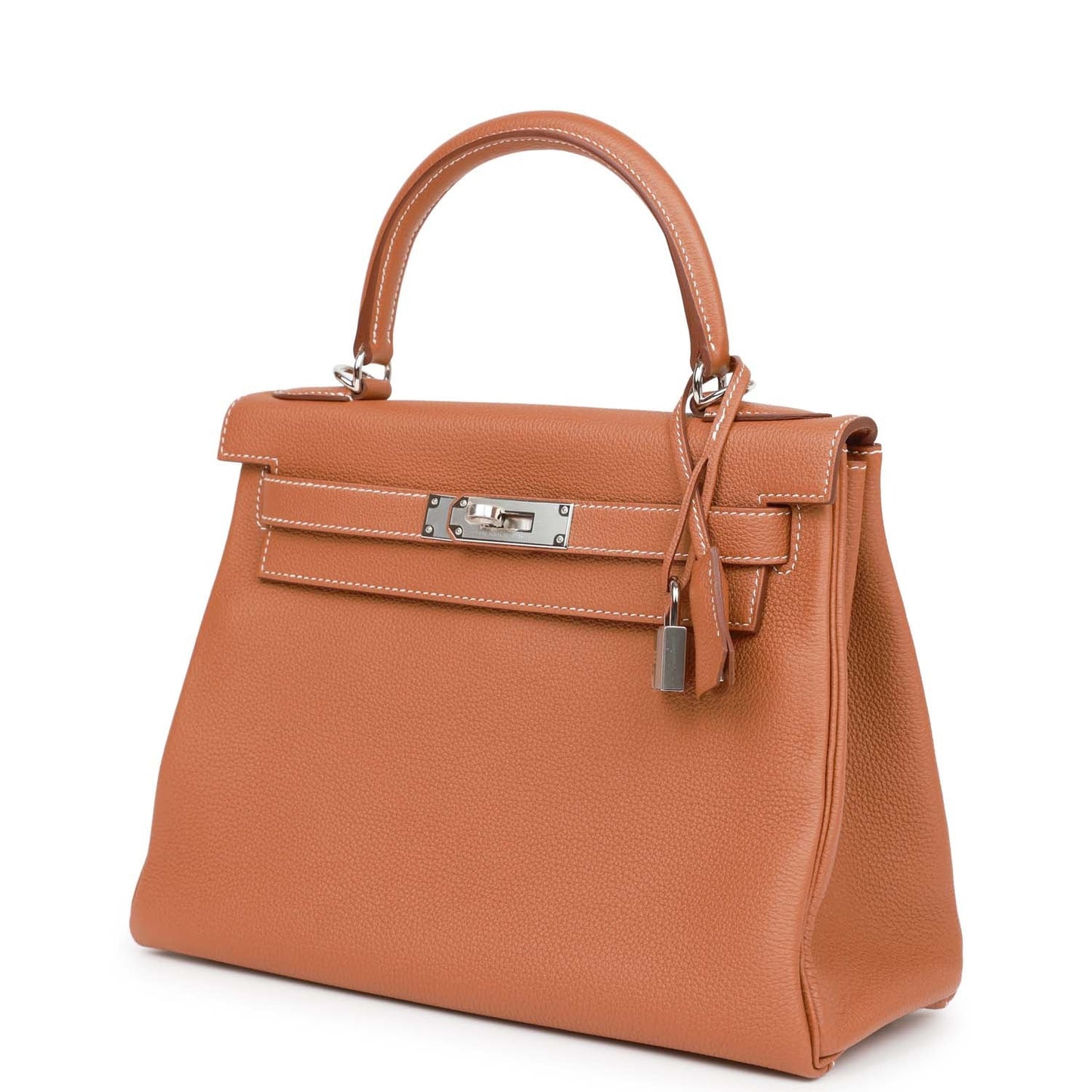 Hermes Kelly Retourne 28 Gold Togo Palladium Hardware