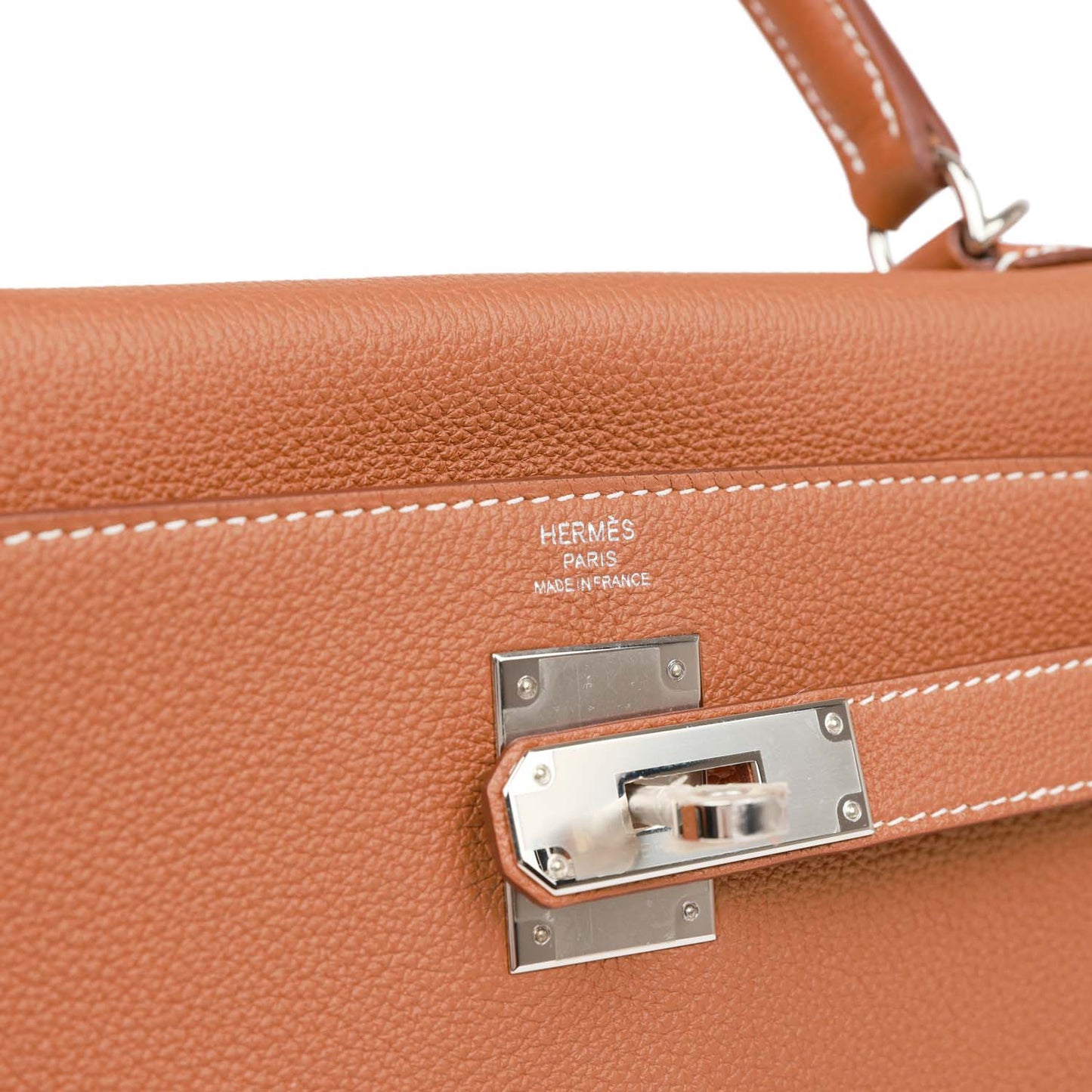 Hermes Kelly Retourne 28 Gold Togo Palladium Hardware