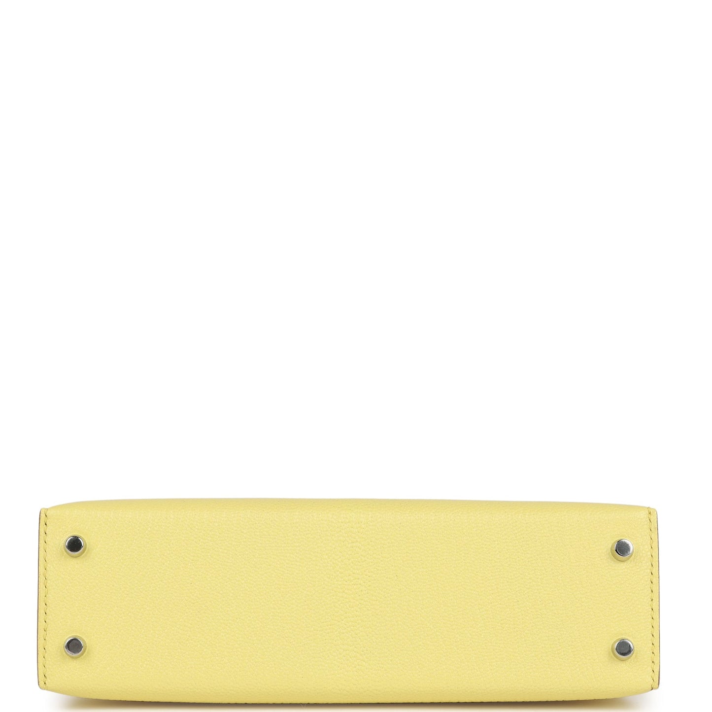 Hermes Kelly Sellier 20 Limoncello Chevre Palladium Hardware