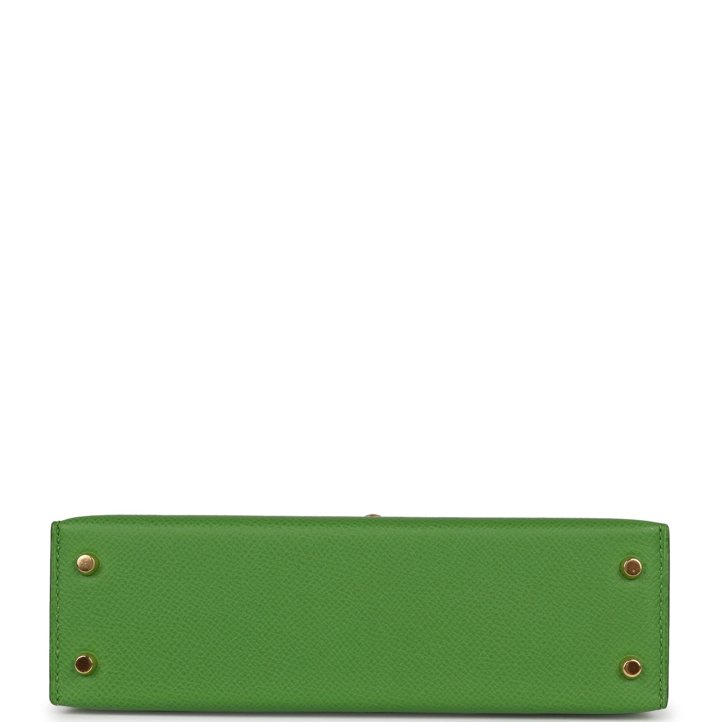 Hermes Kelly Sellier 20 Vert Yucca Epsom Gold Hardware