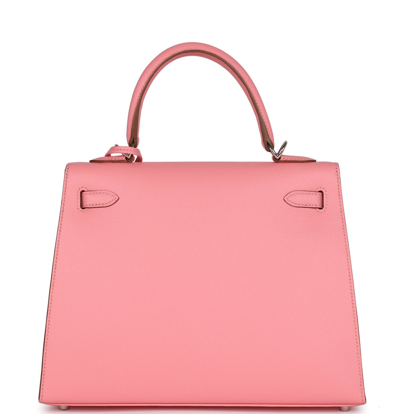 Hermes Kelly Sellier 25 Rose Confetti Epsom Palladium Hardware