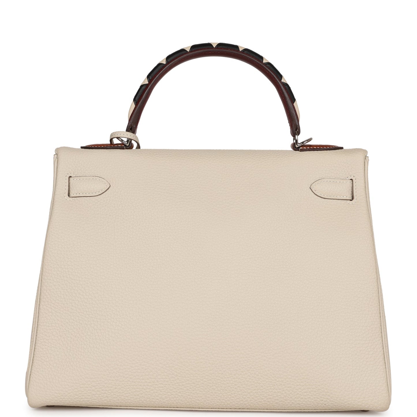 Hermes Kelly Retourne 32 Craie Au Gallop Togo Palladium Hardware