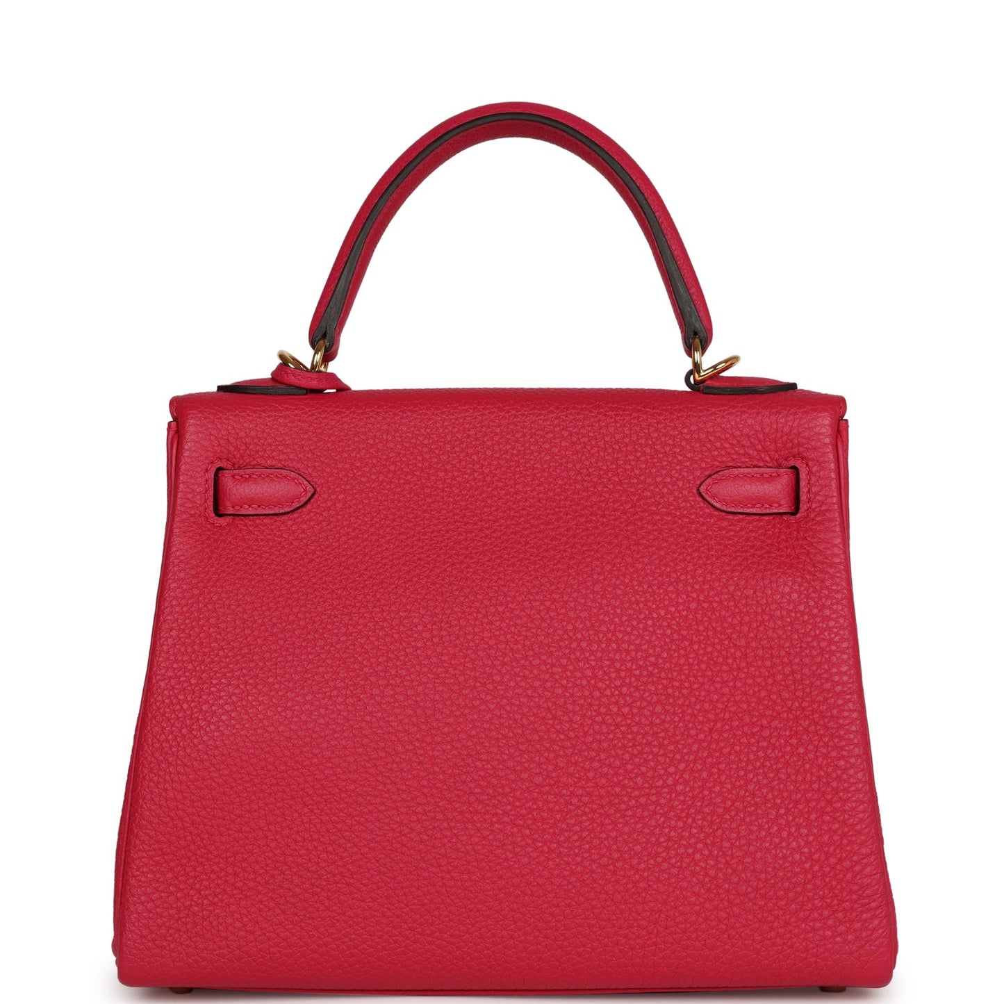 Hermes Kelly Retourne 25 Framboise Togo Gold Hardware