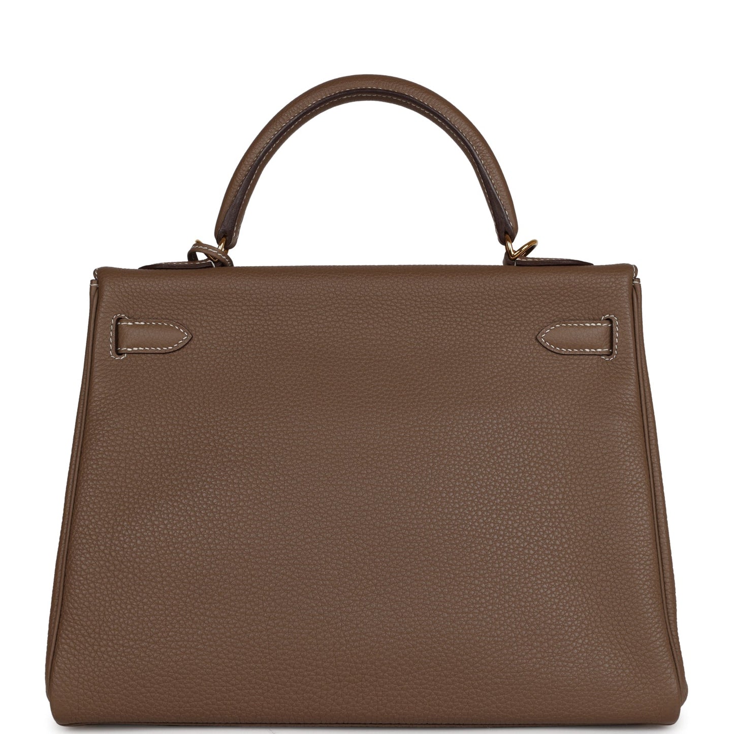 Hermes Kelly Retourne 32 Etoupe Togo Gold Hardware