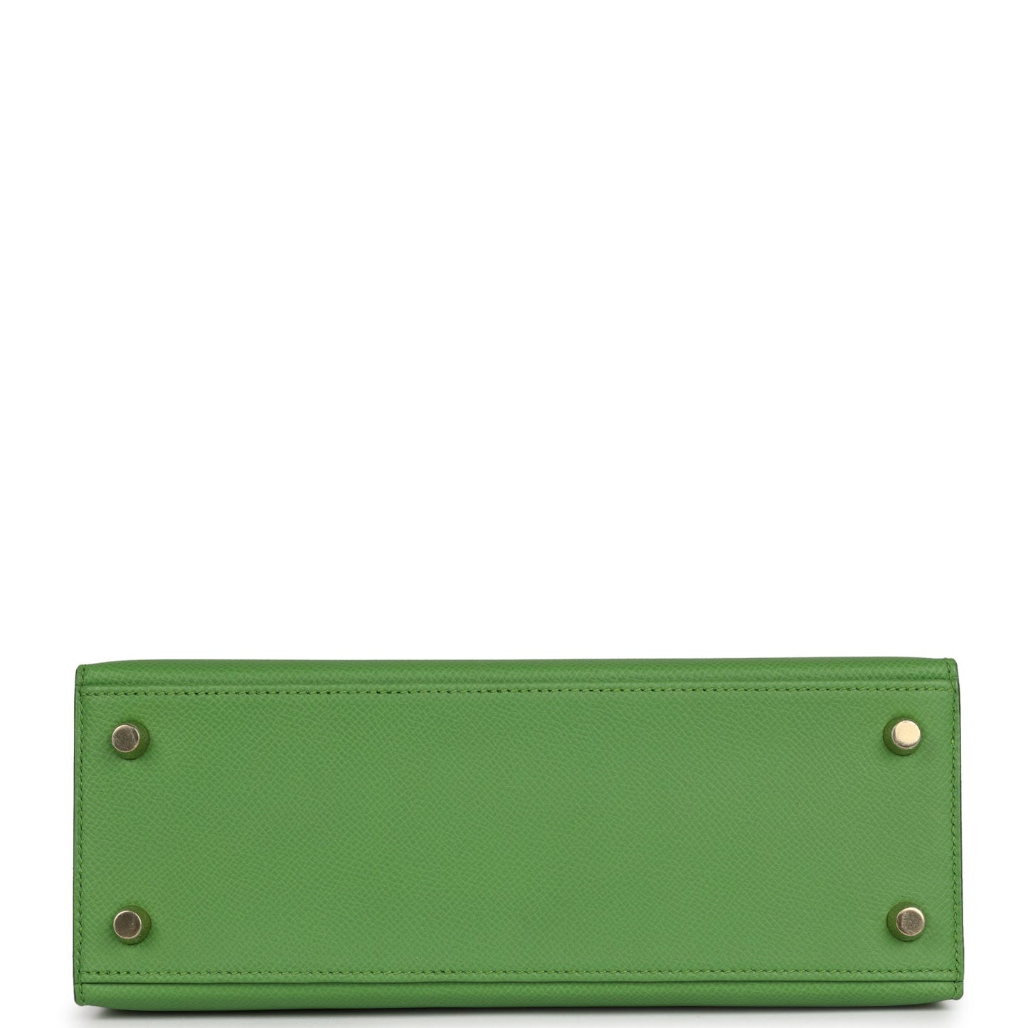 Hermes Kelly Sellier 25 Vert Yucca Epsom Gold Hardware