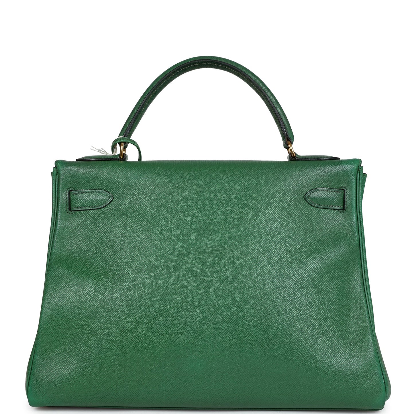 Hermes Kelly Retourne 32 Vert Bengale Courchevel Gold Hardware