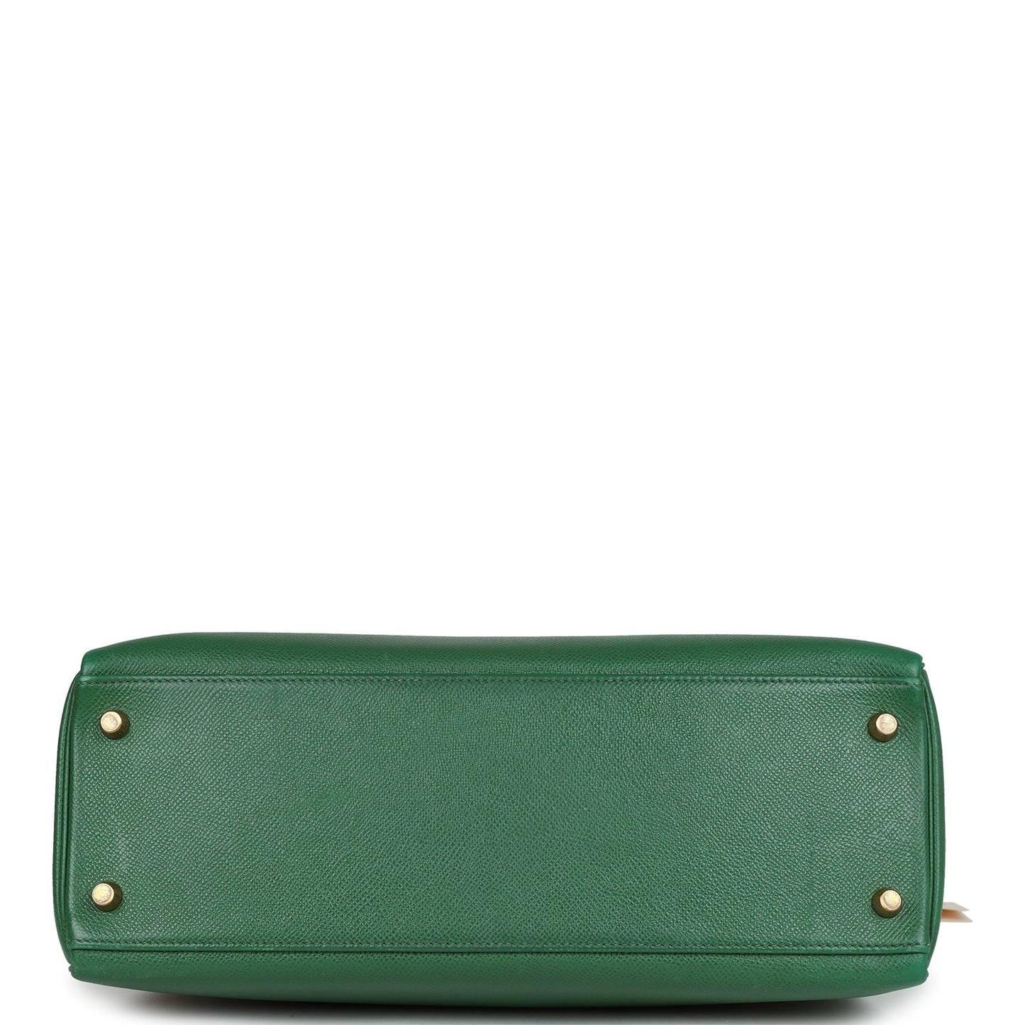 Hermes Kelly Retourne 32 Vert Bengale Courchevel Gold Hardware