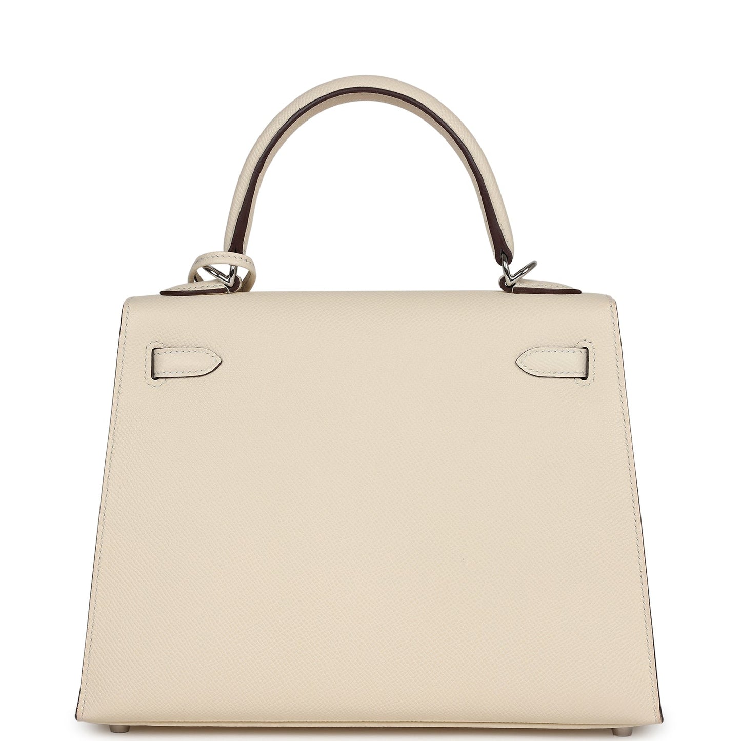 Hermes Kelly Sellier 25 Nata Verso Epsom Palladium Hardware