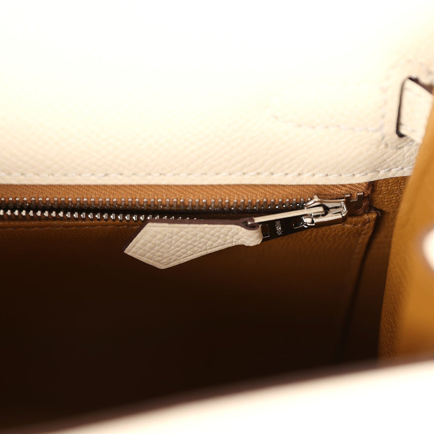 Hermes Kelly Sellier 25 Nata Verso Epsom Palladium Hardware