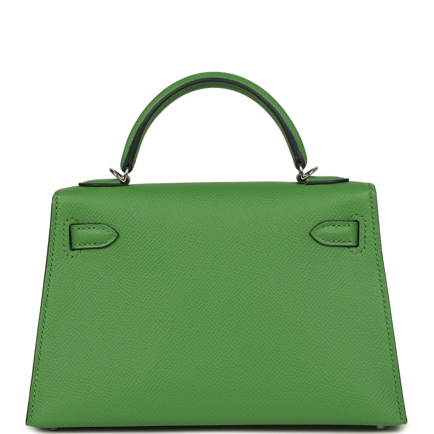 Hermes Kelly Sellier 20 Vert Yucca Epsom Palladium Hardware