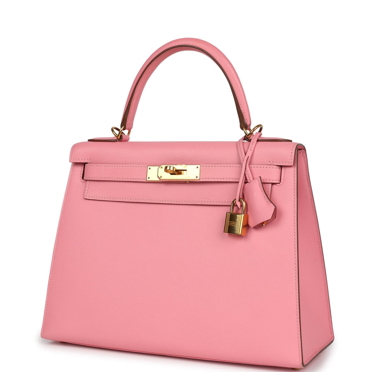 Hermes Kelly Sellier 28 Rose Confetti Epsom Gold Hardware