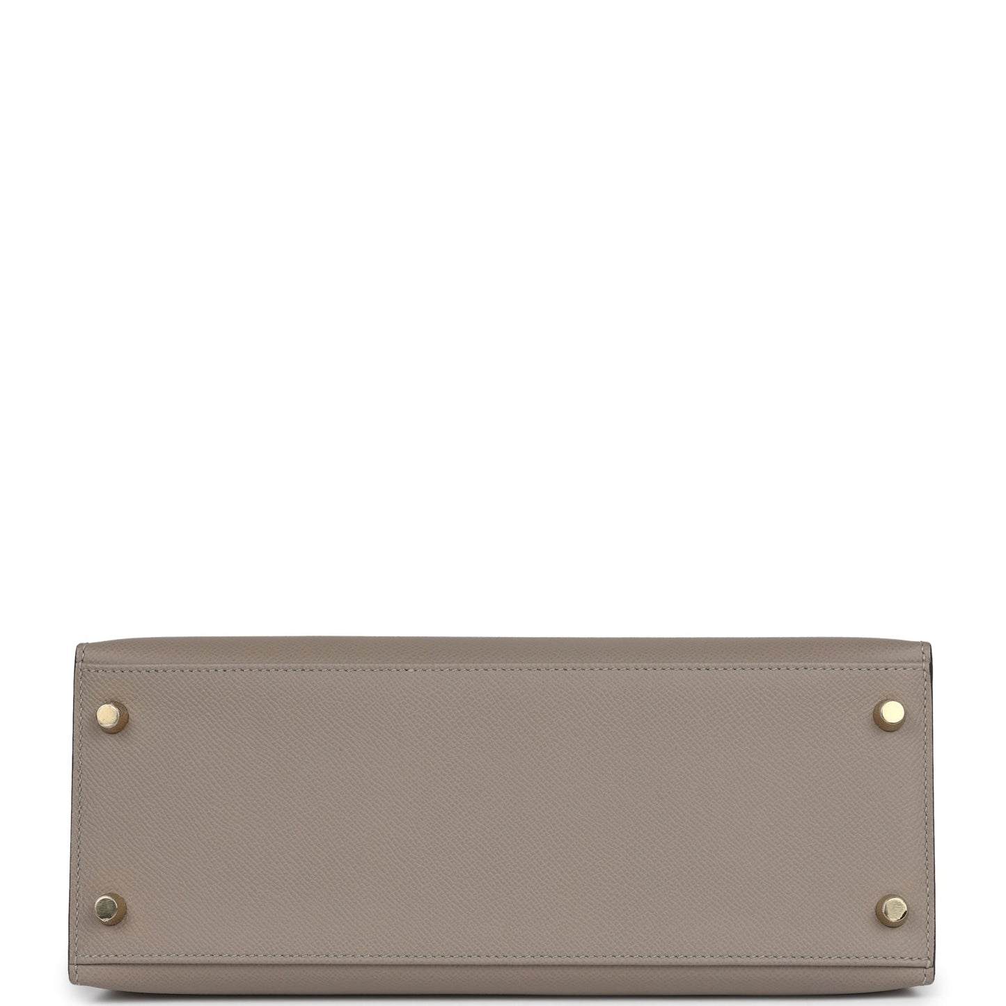 Hermes Kelly Sellier 28 Gris Asphalte Verso Epsom Brushed Gold Hardware