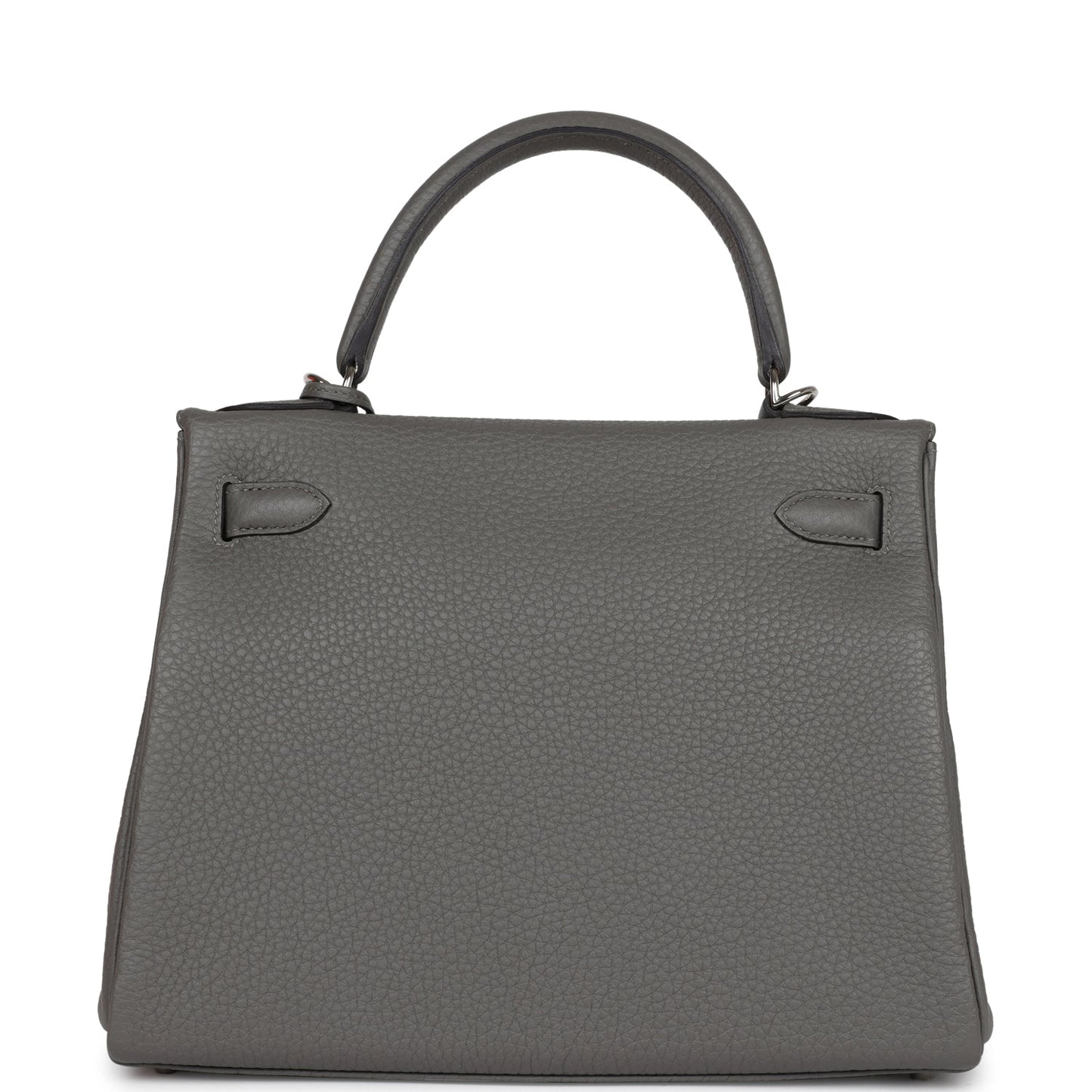 Hermes Kelly Retourne 28 Gris Meyer Clemence Palladium Hardware