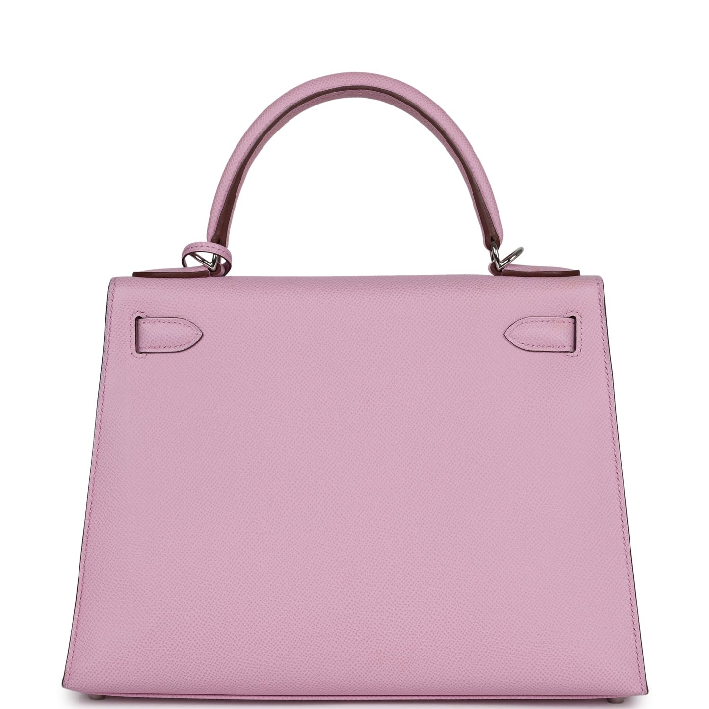 Hermes Kelly Sellier 28 Mauve Sylvestre Epsom Palladium Hardware