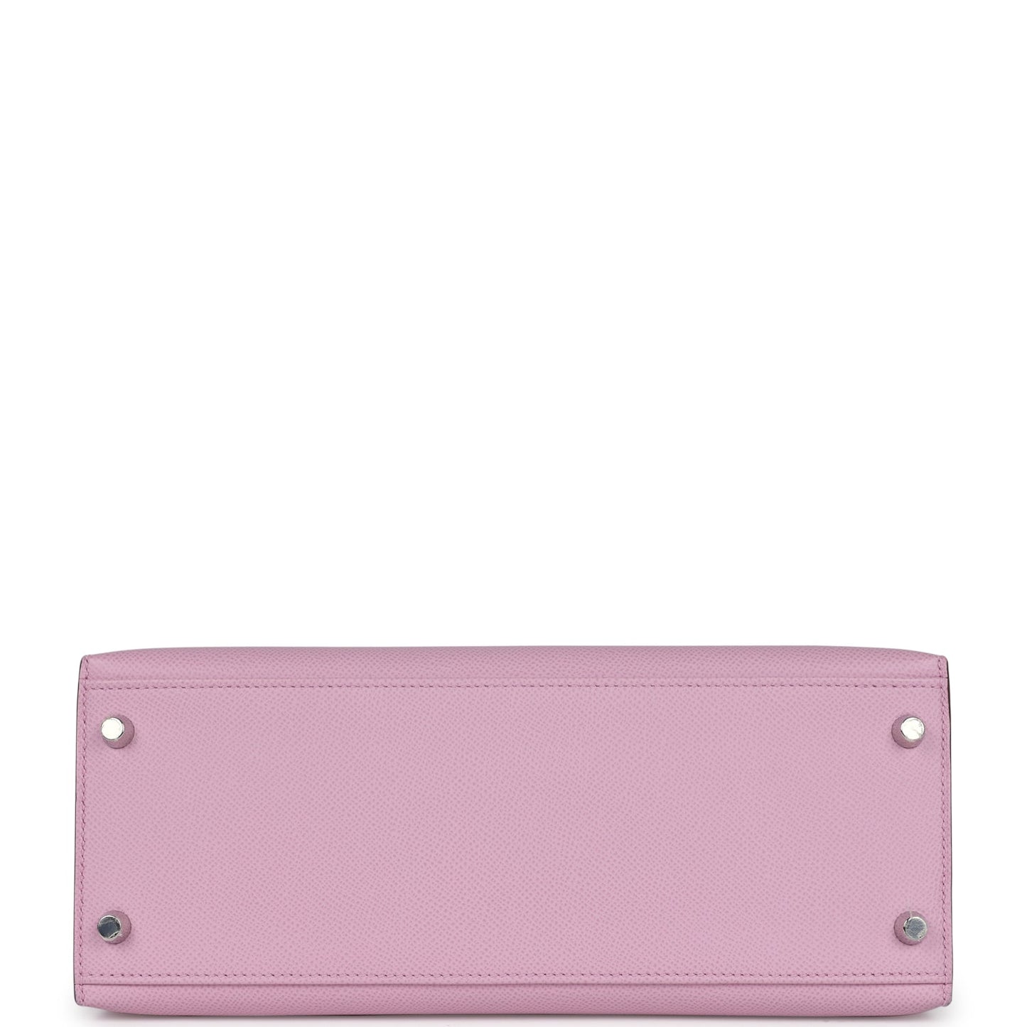 Hermes Kelly Sellier 28 Mauve Sylvestre Epsom Palladium Hardware