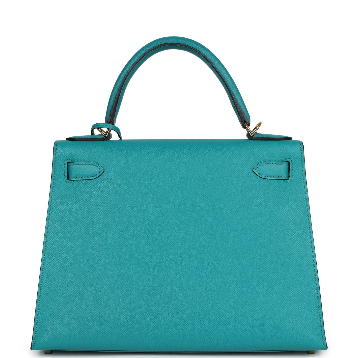 Hermes Kelly Sellier 28 Vert Verone Epsom Gold Hardware