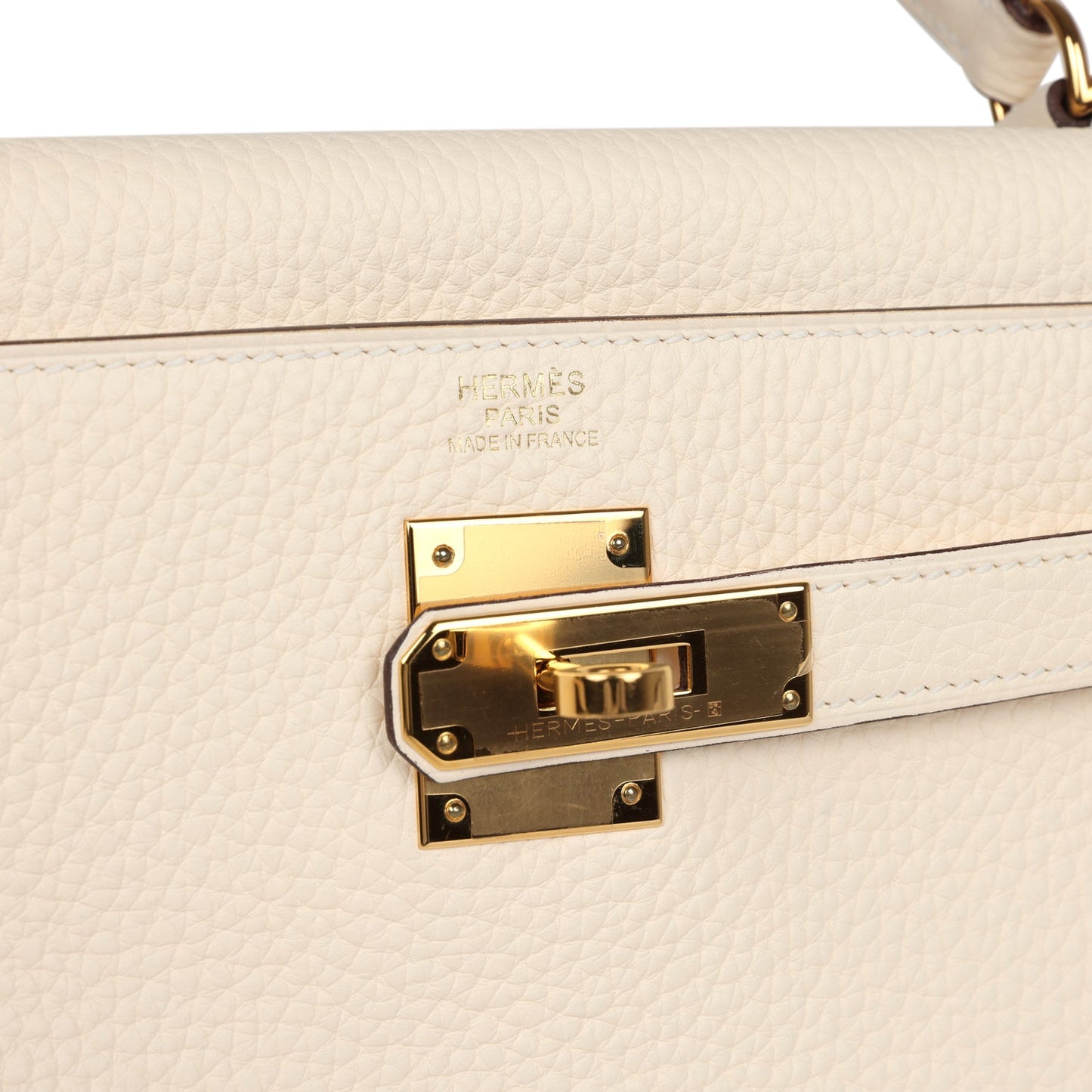 Hermes Kelly Retourne 32 Nata Clemence Gold Hardware