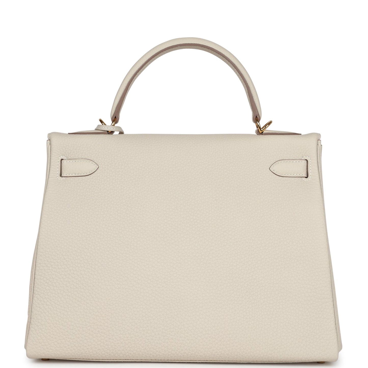 Hermes Kelly Retourne 32 Craie Togo Gold Hardware