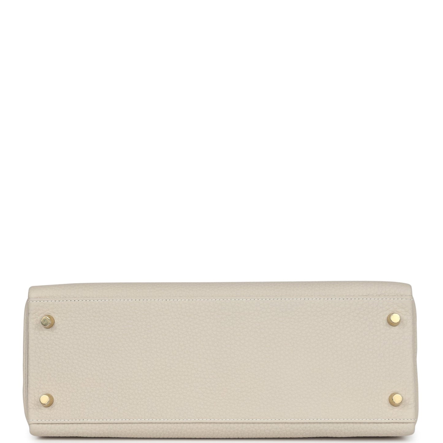 Hermes Kelly Retourne 32 Craie Togo Gold Hardware