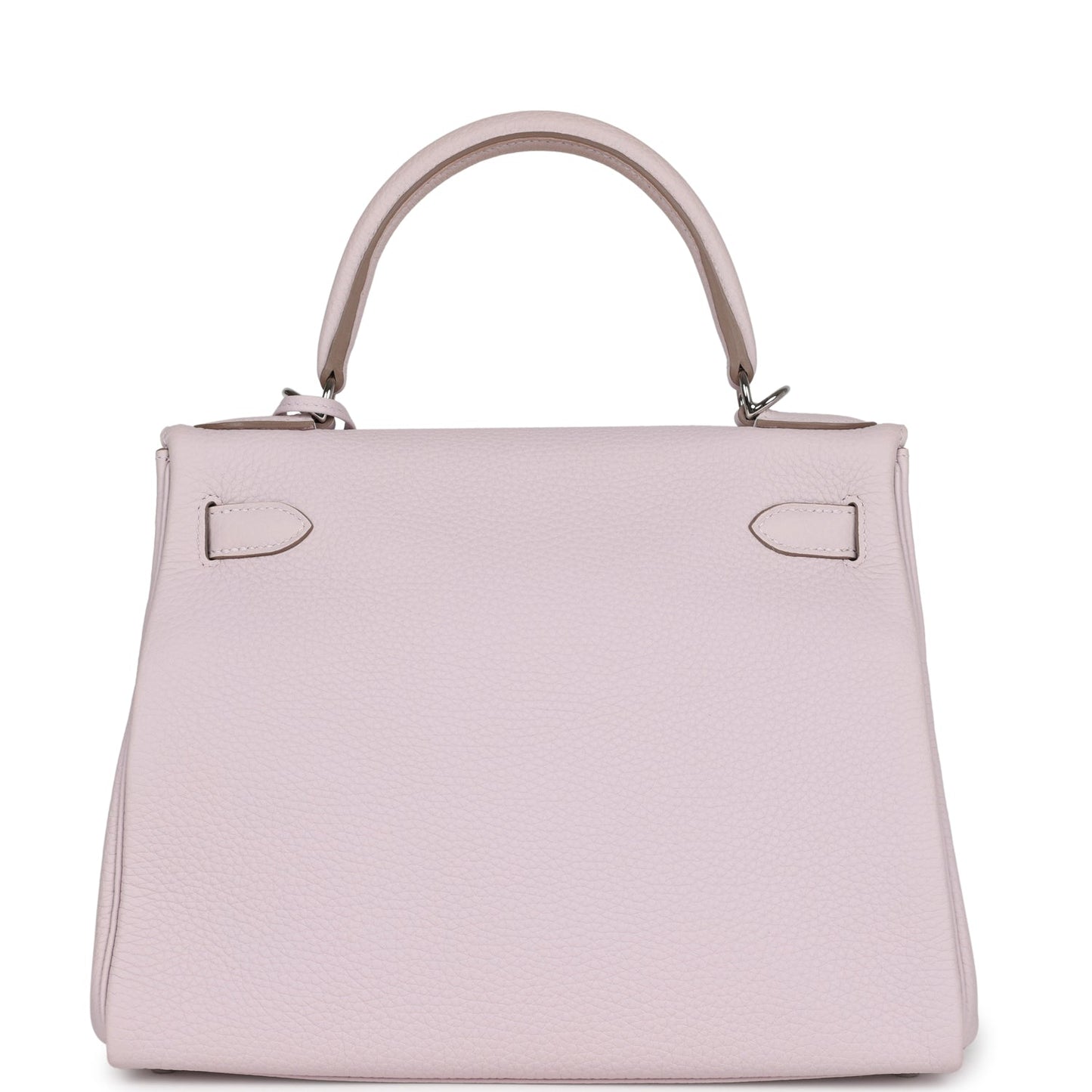 Hermes Kelly Retourne 28 Mauve Pale Clemence Palladium Hardware