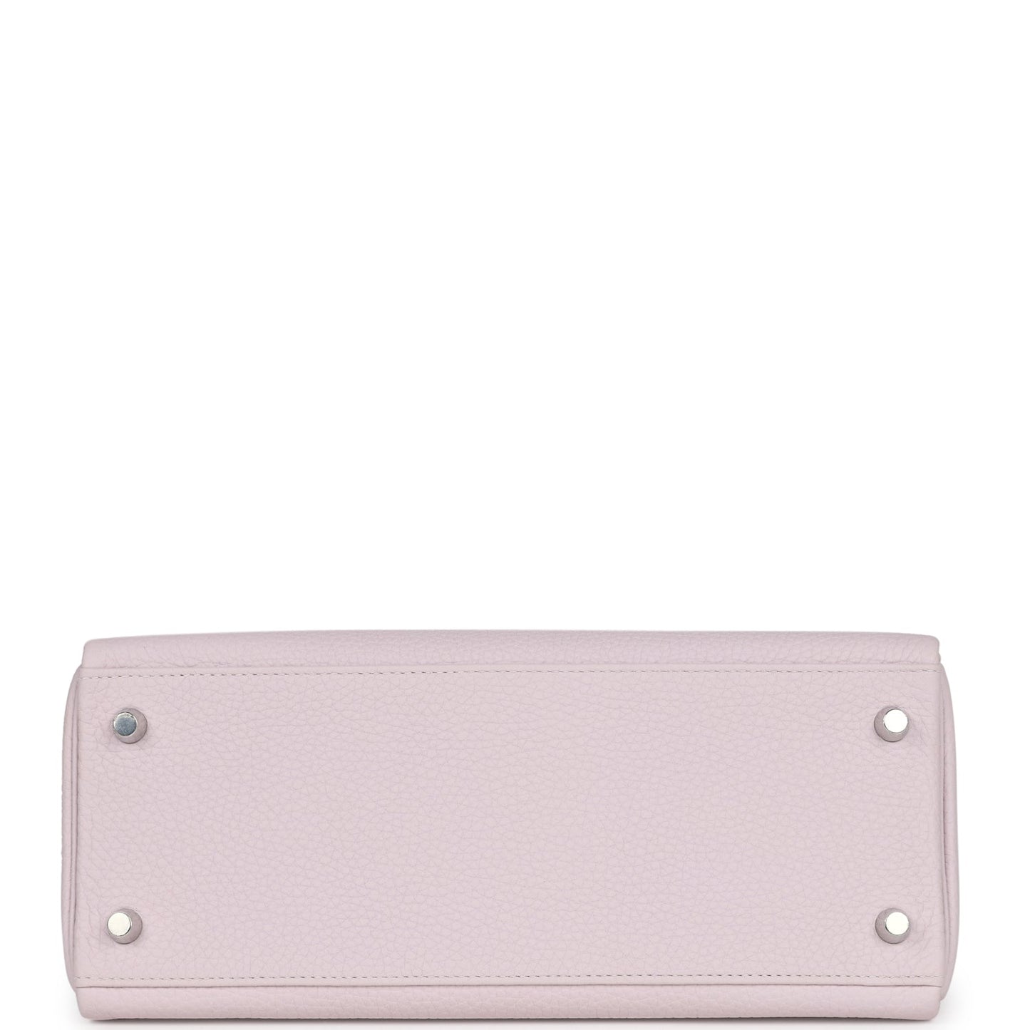 Hermes Kelly Retourne 28 Mauve Pale Clemence Palladium Hardware