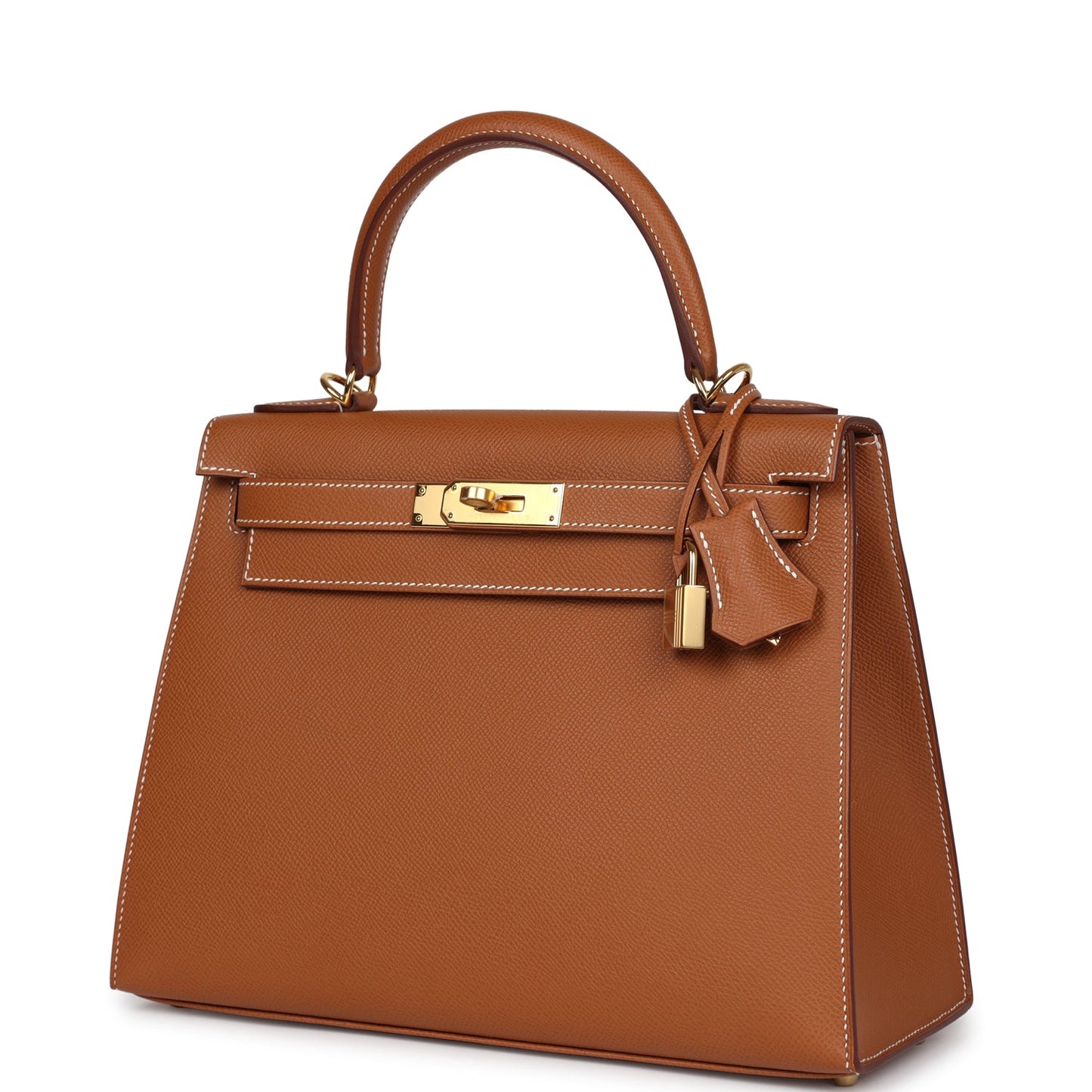 Hermes Kelly Sellier 28 Gold Epsom Gold Hardware